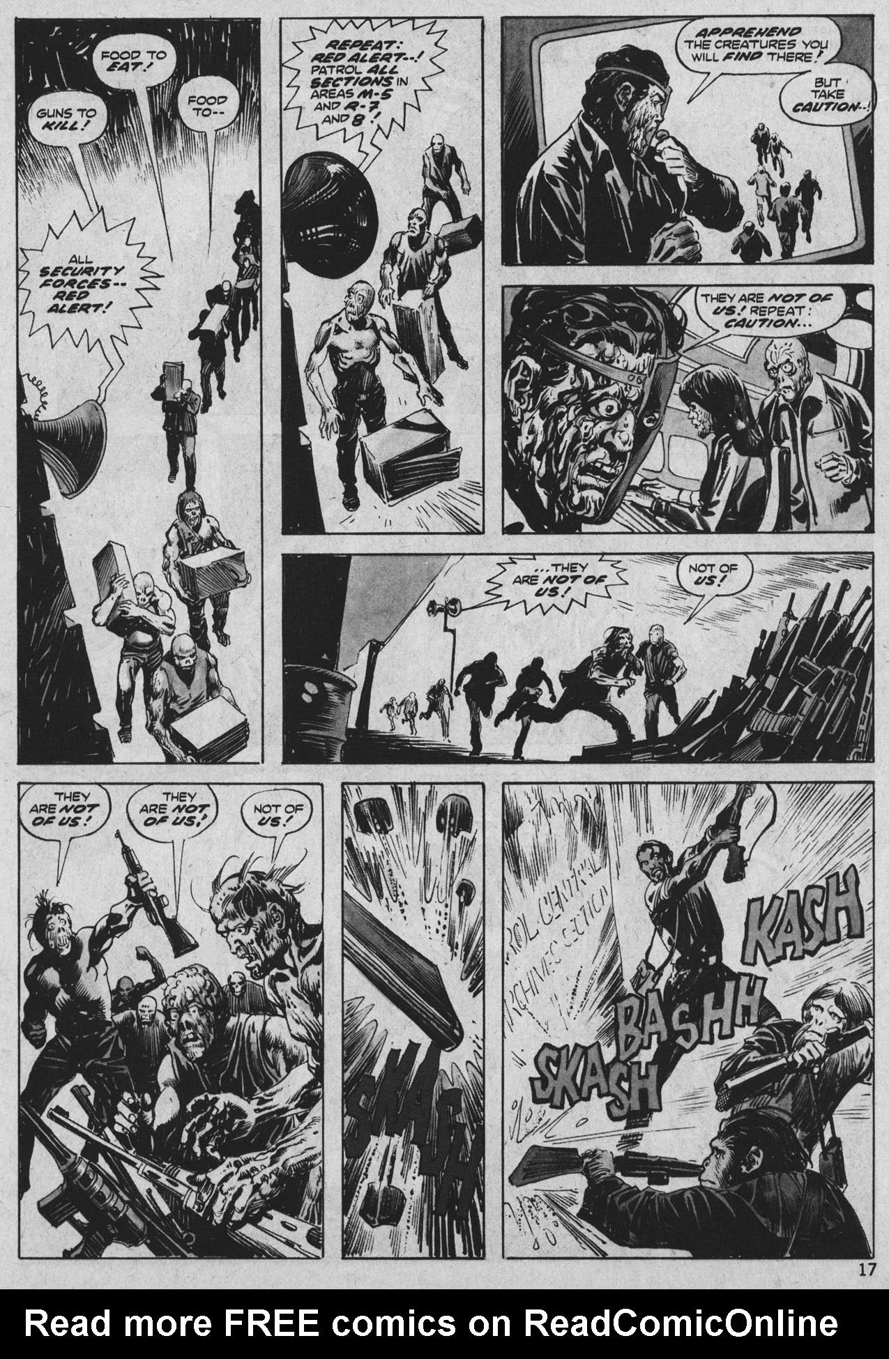 Read online Planet of the Apes comic -  Issue #24 - 16
