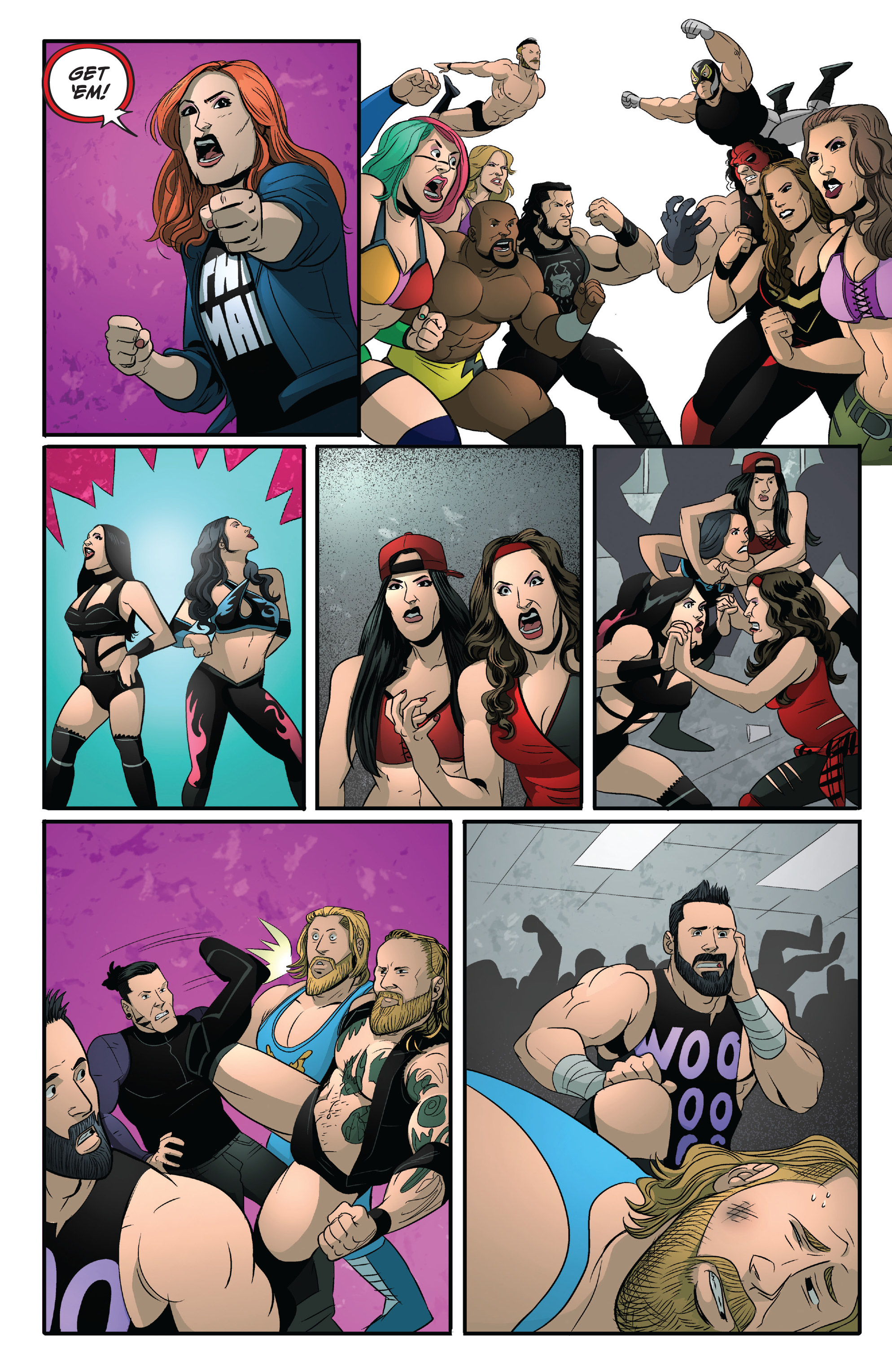 Read online WWE Smackdown comic -  Issue # Full - 21