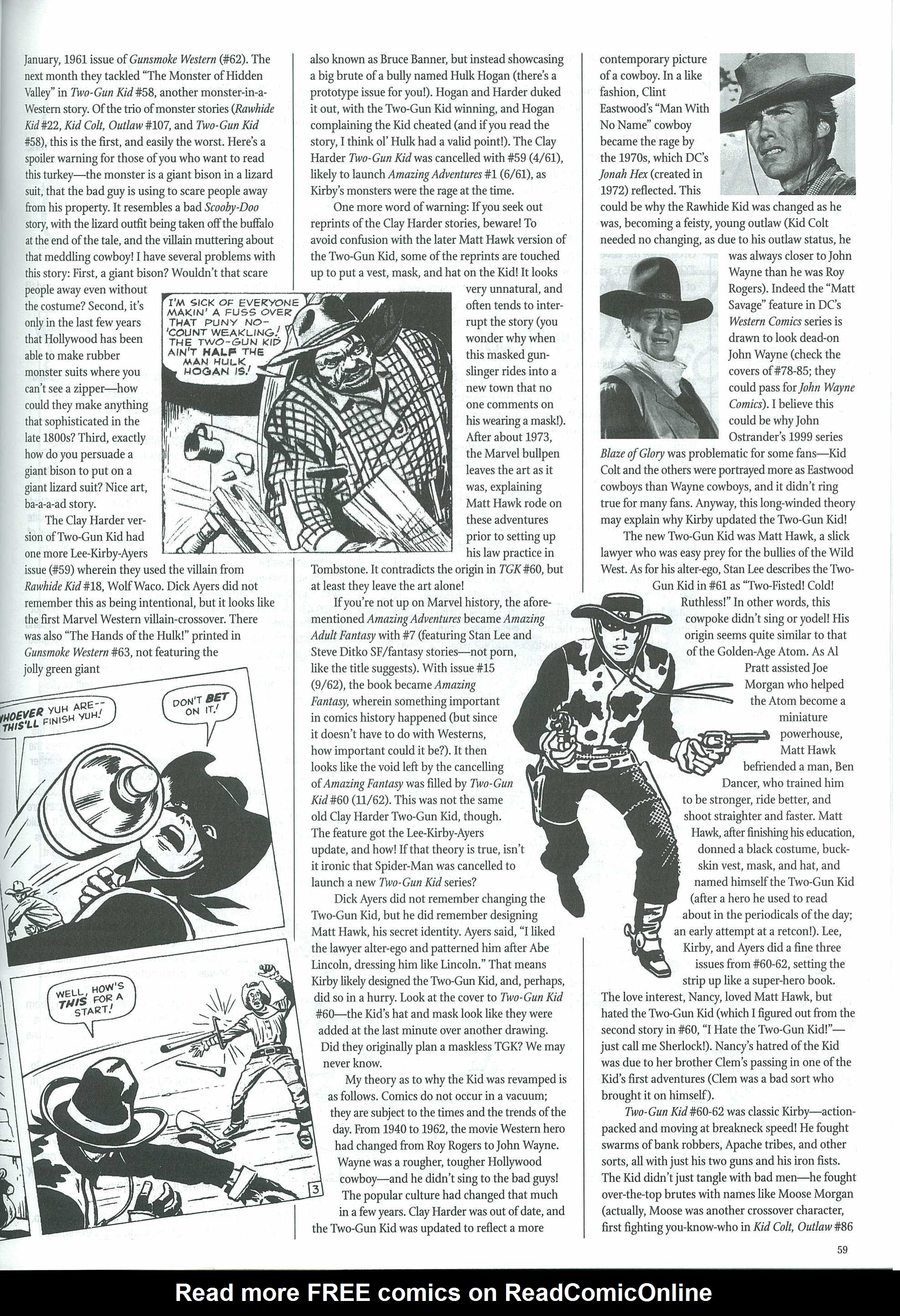 Read online The Jack Kirby Collector comic -  Issue #32 - 63