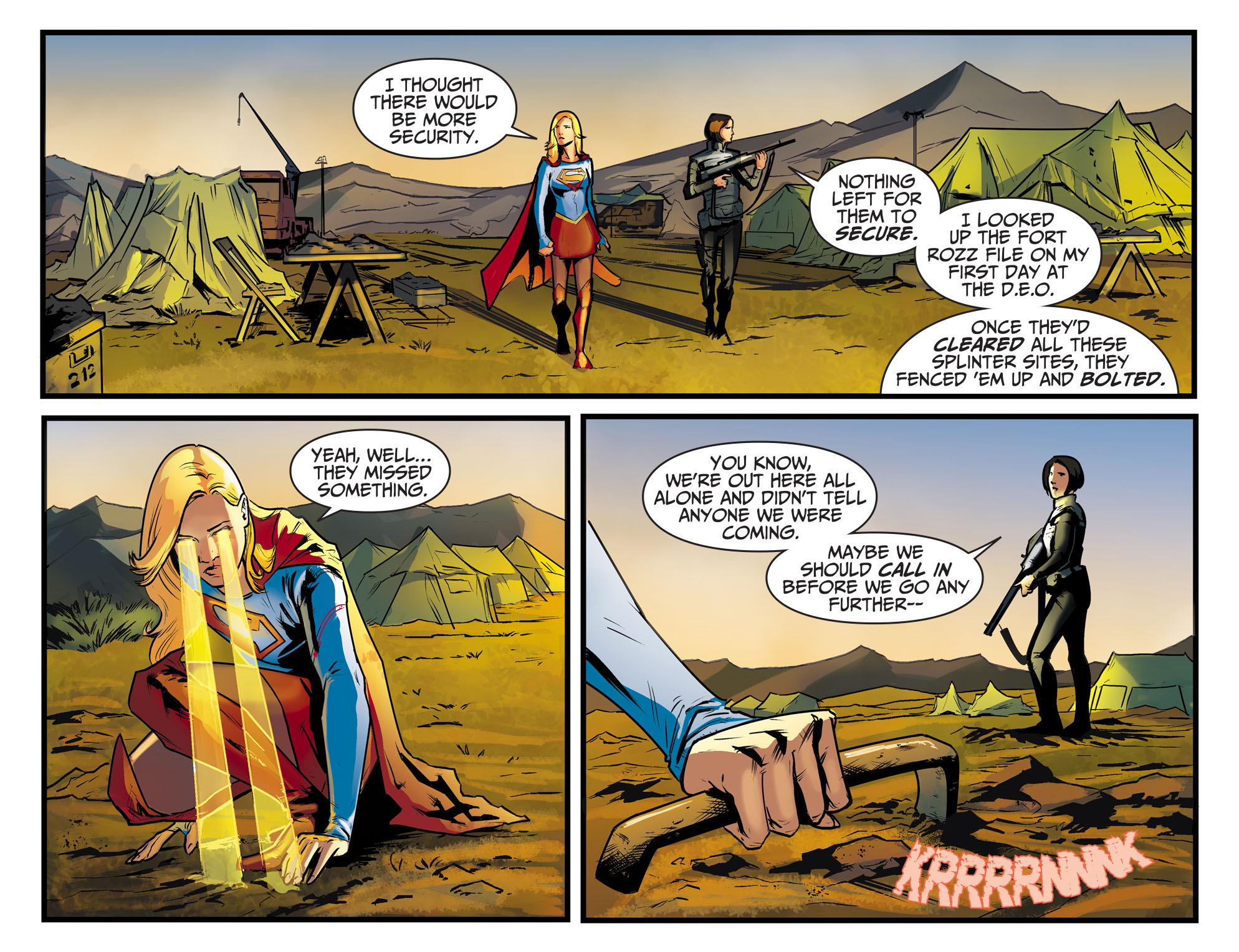 Read online Adventures of Supergirl comic -  Issue #8 - 14