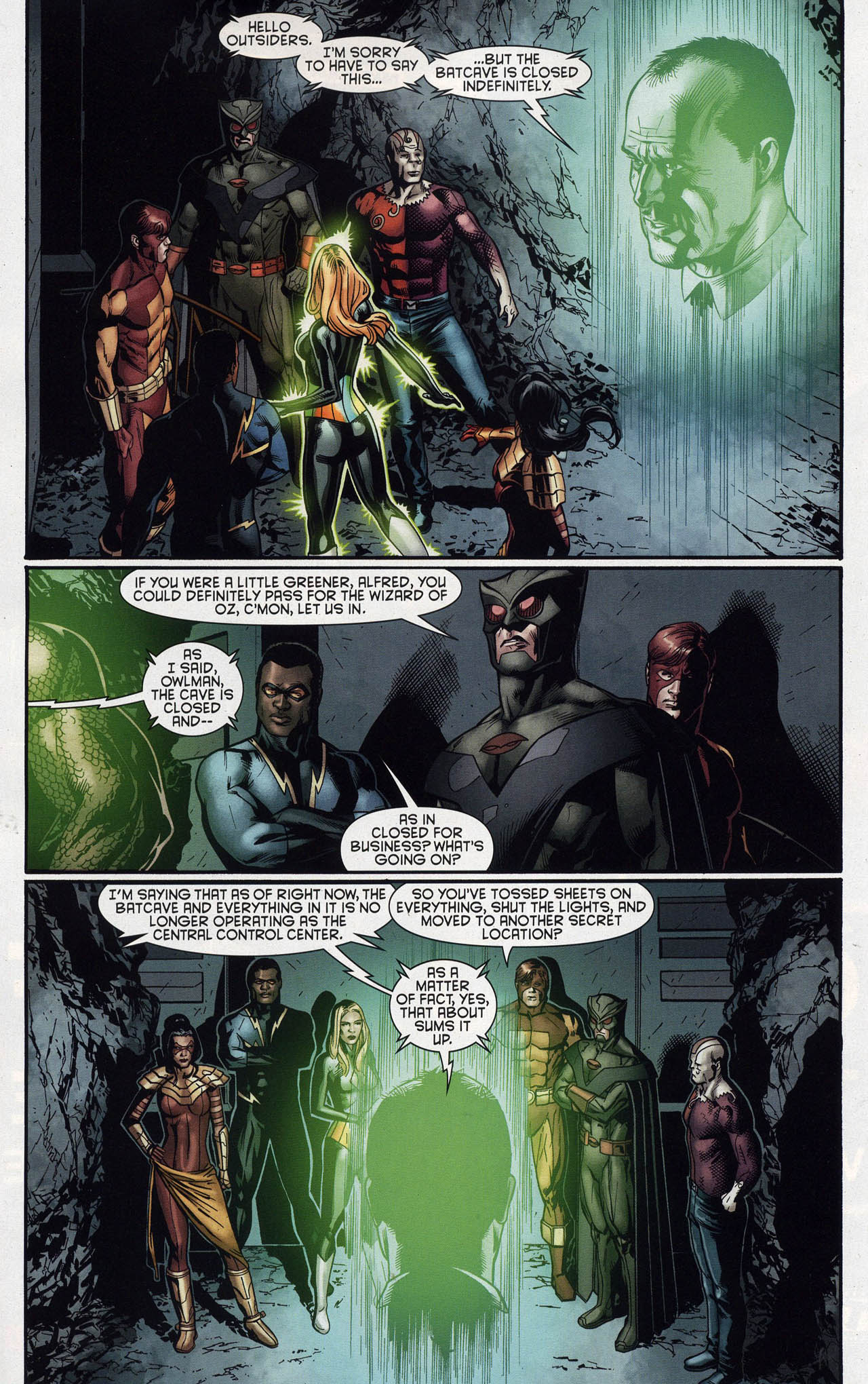 Read online The Outsiders (2009) comic -  Issue #21 - 6