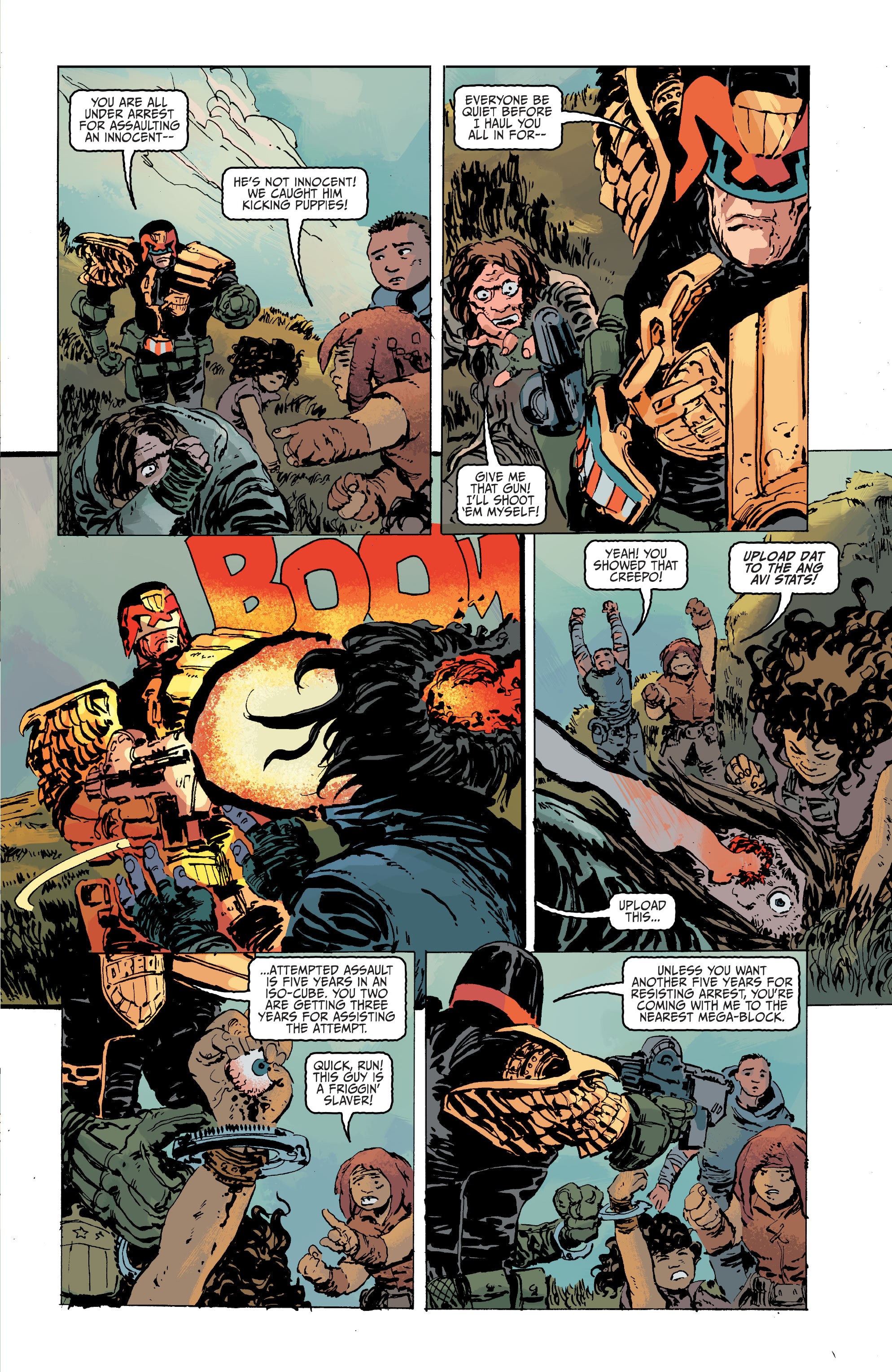 Read online Judge Dredd: 100-Page Giant comic -  Issue # TPB - 9