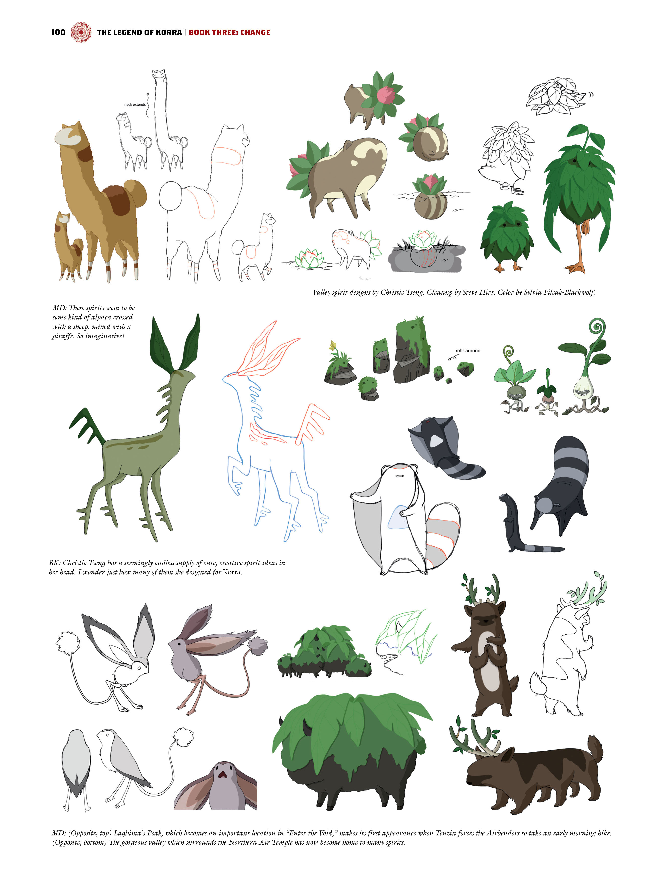 Read online The Legend of Korra: The Art of the Animated Series comic -  Issue # TPB 3 - 101