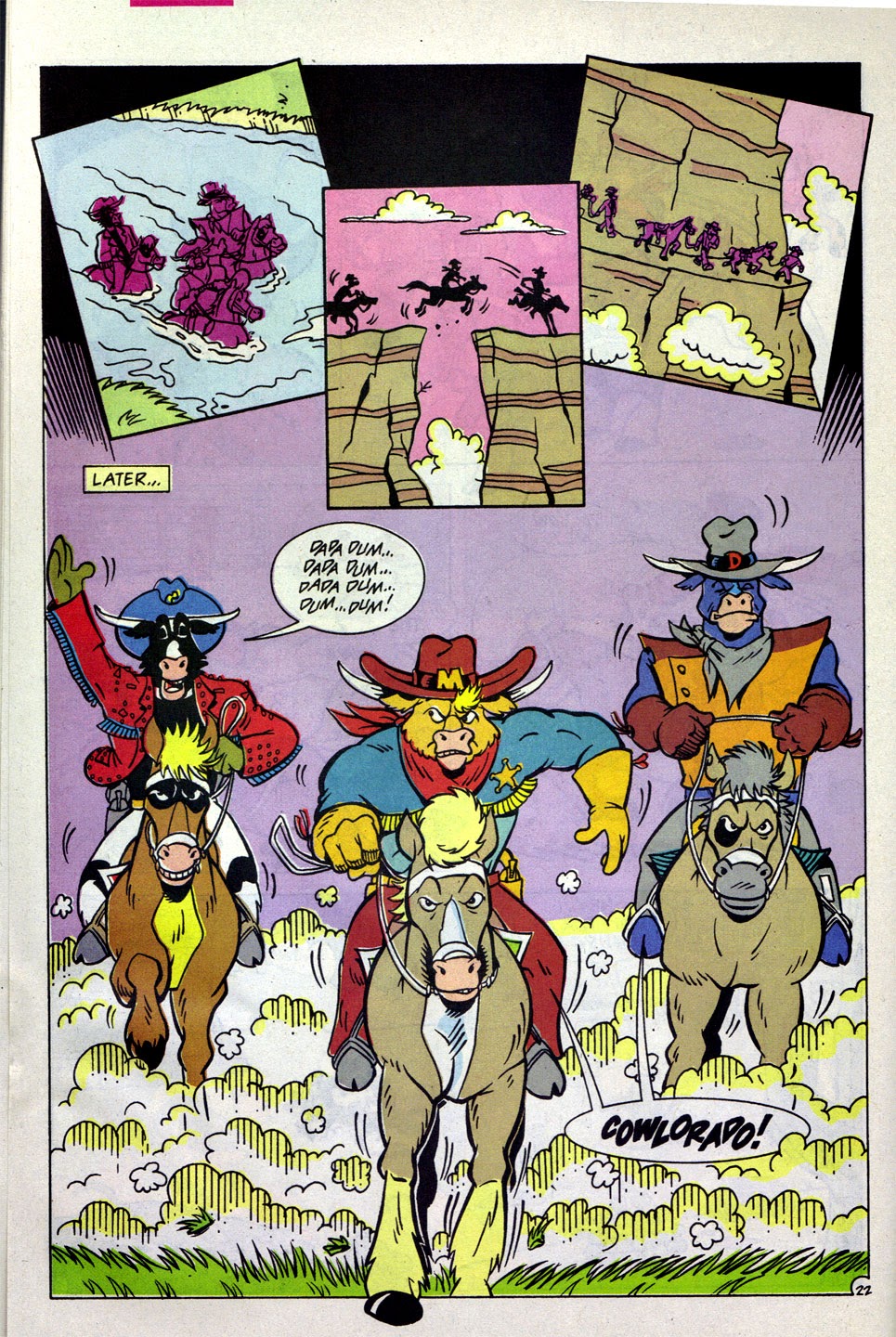 Read online Wild West C.O.W.-Boys Of Moo Mesa (1992) comic -  Issue #1 - 25