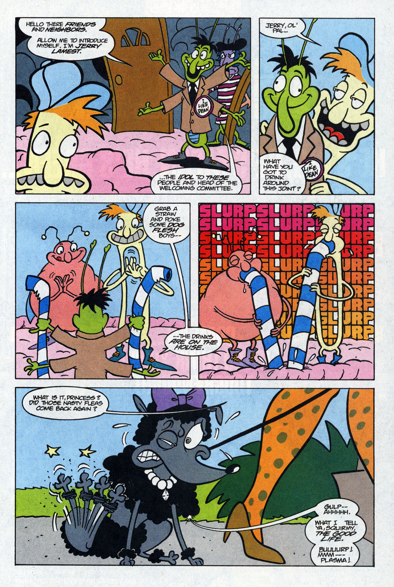 Read online Rocko's Modern Life comic -  Issue #6 - 7