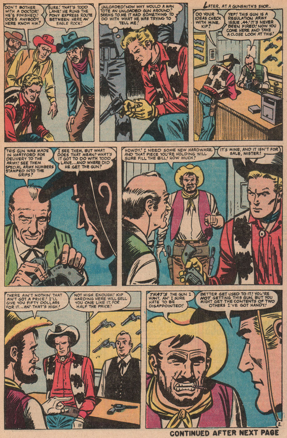 Read online Kid Colt Outlaw comic -  Issue #142 - 21