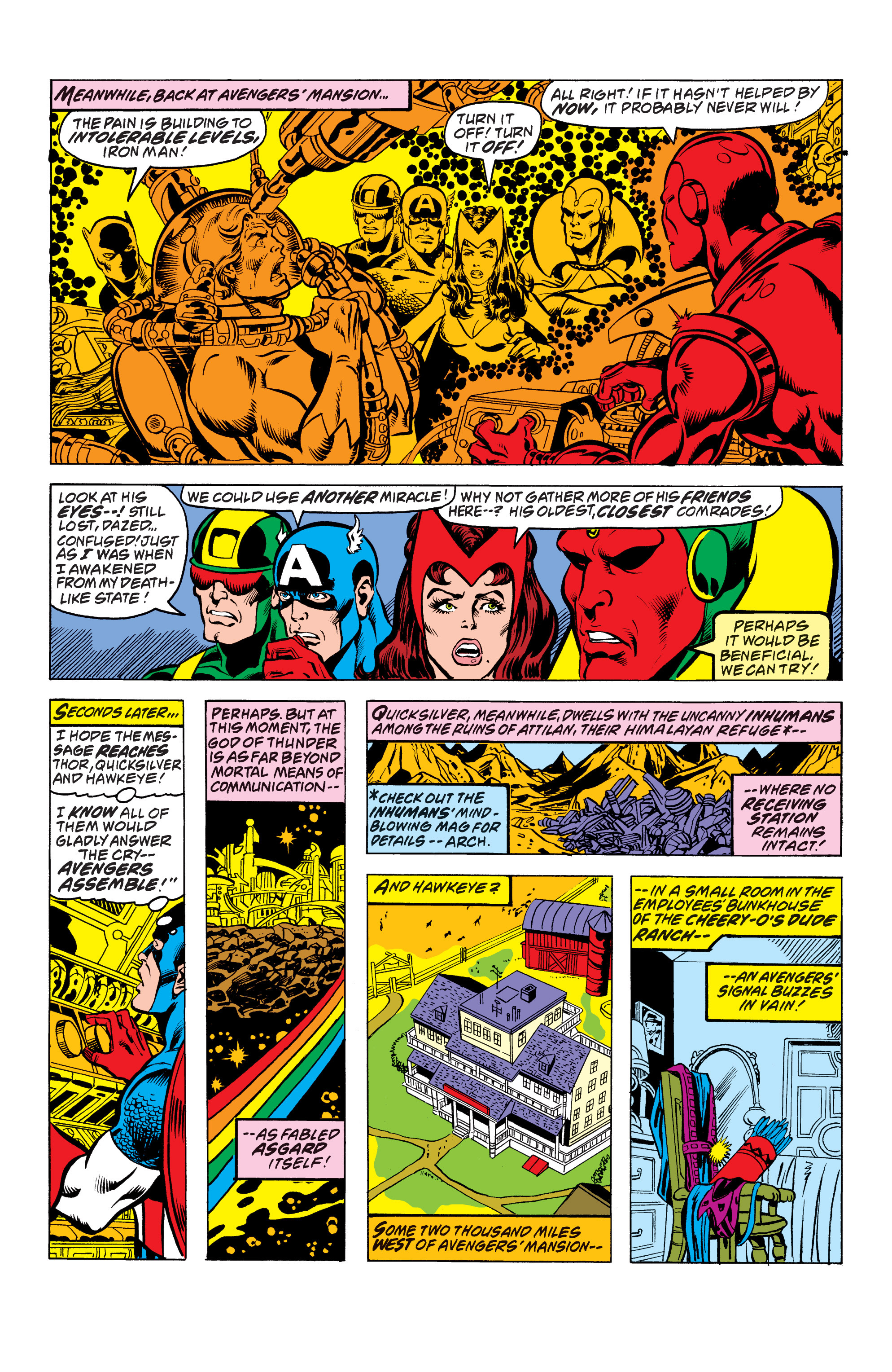 Read online Marvel Masterworks: The Avengers comic -  Issue # TPB 16 (Part 3) - 70