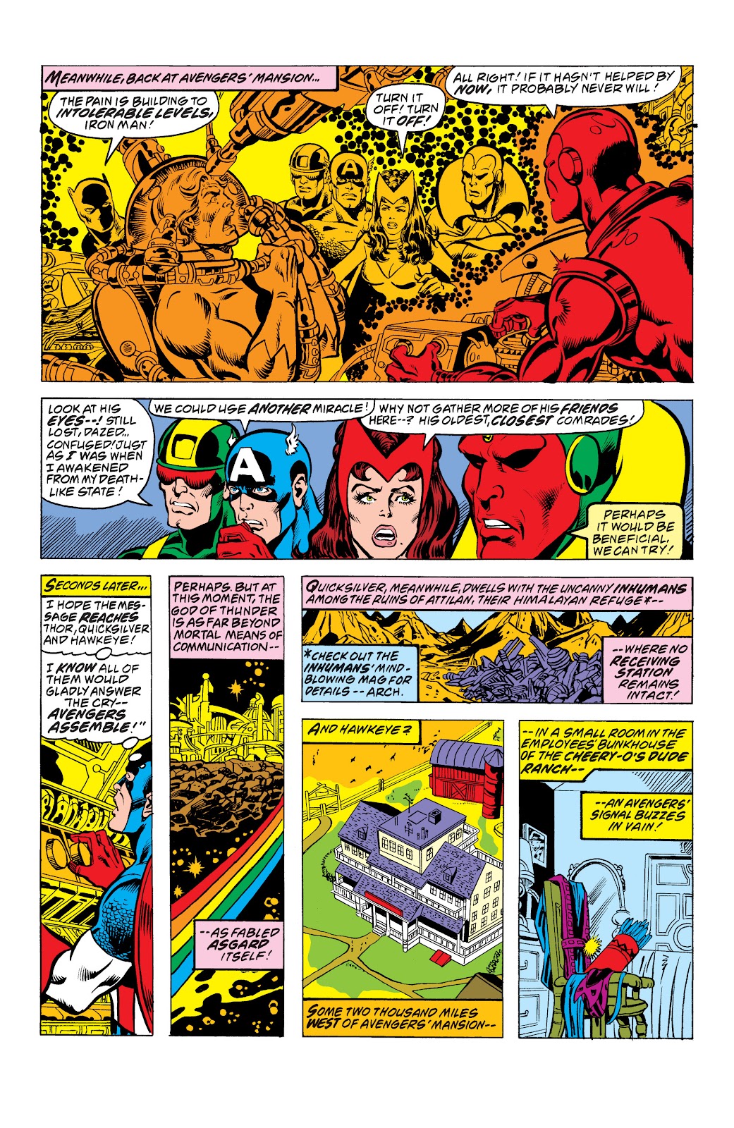 Marvel Masterworks: The Avengers issue TPB 16 (Part 3) - Page 70