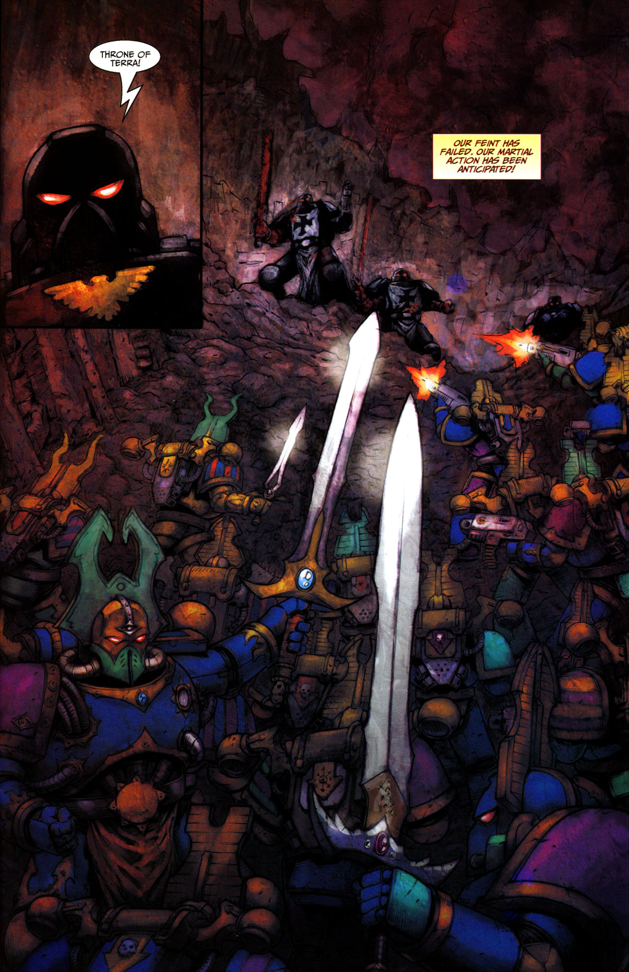Read online Warhammer 40,000: Damnation Crusade comic -  Issue #5 - 21