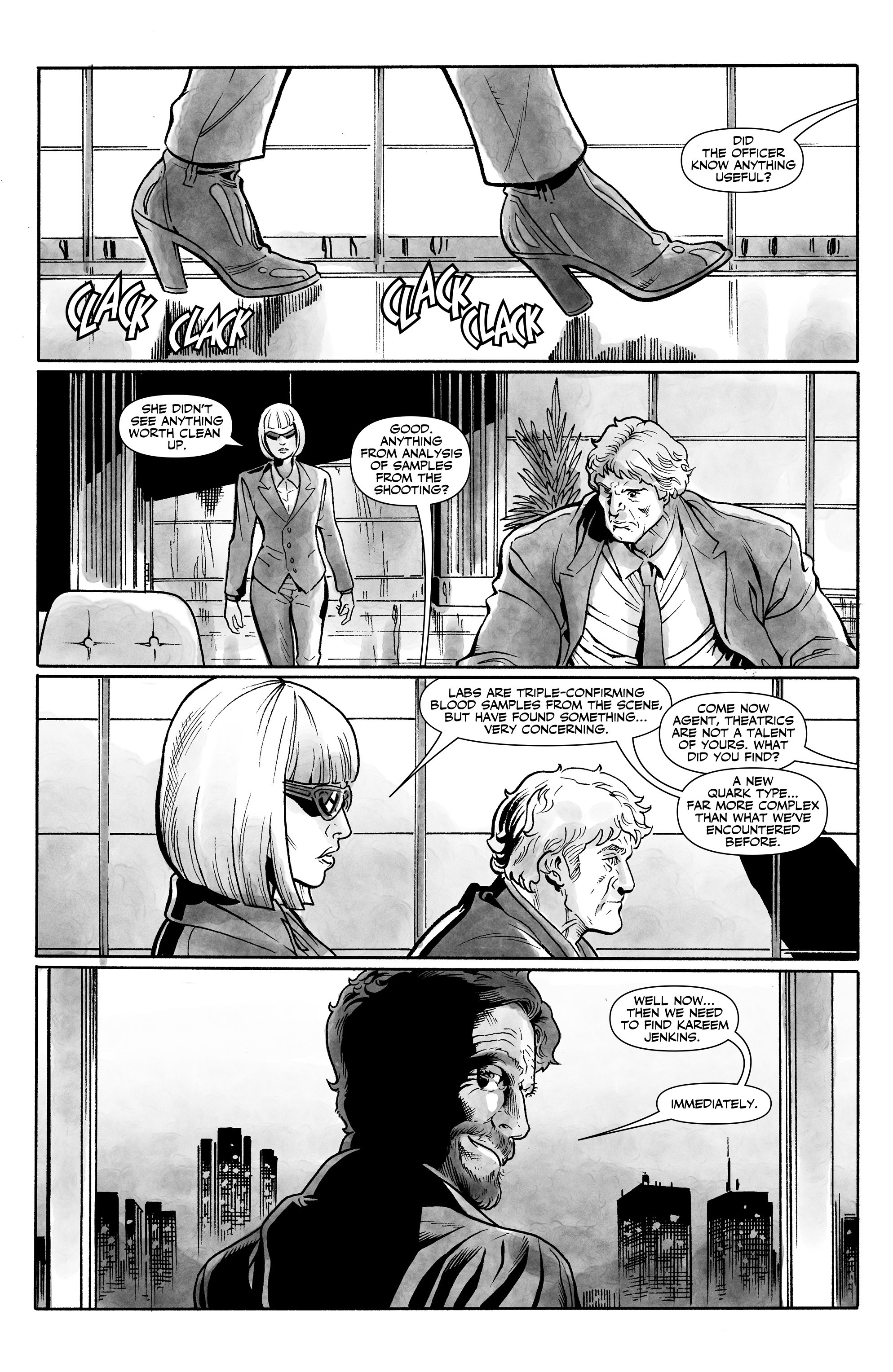Read online Black comic -  Issue #1 - 22