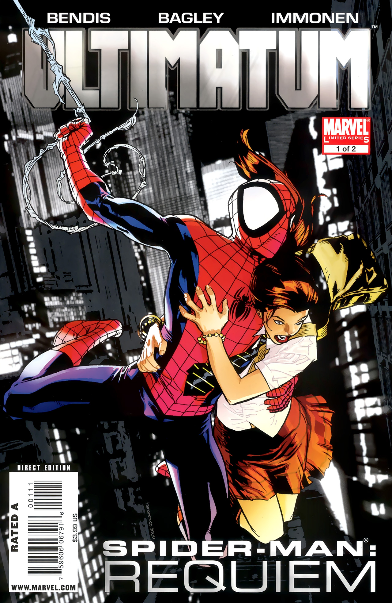Read online Ultimatum: Spider-Man Requiem comic -  Issue #1 - 1