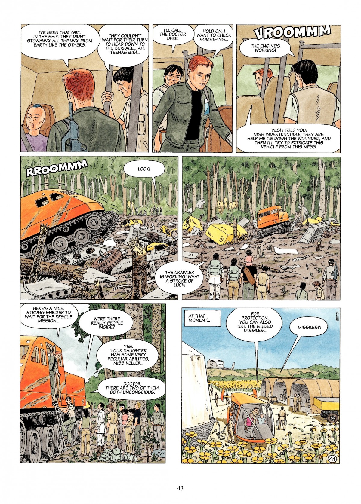 Read online Antares comic -  Issue #2 - 43