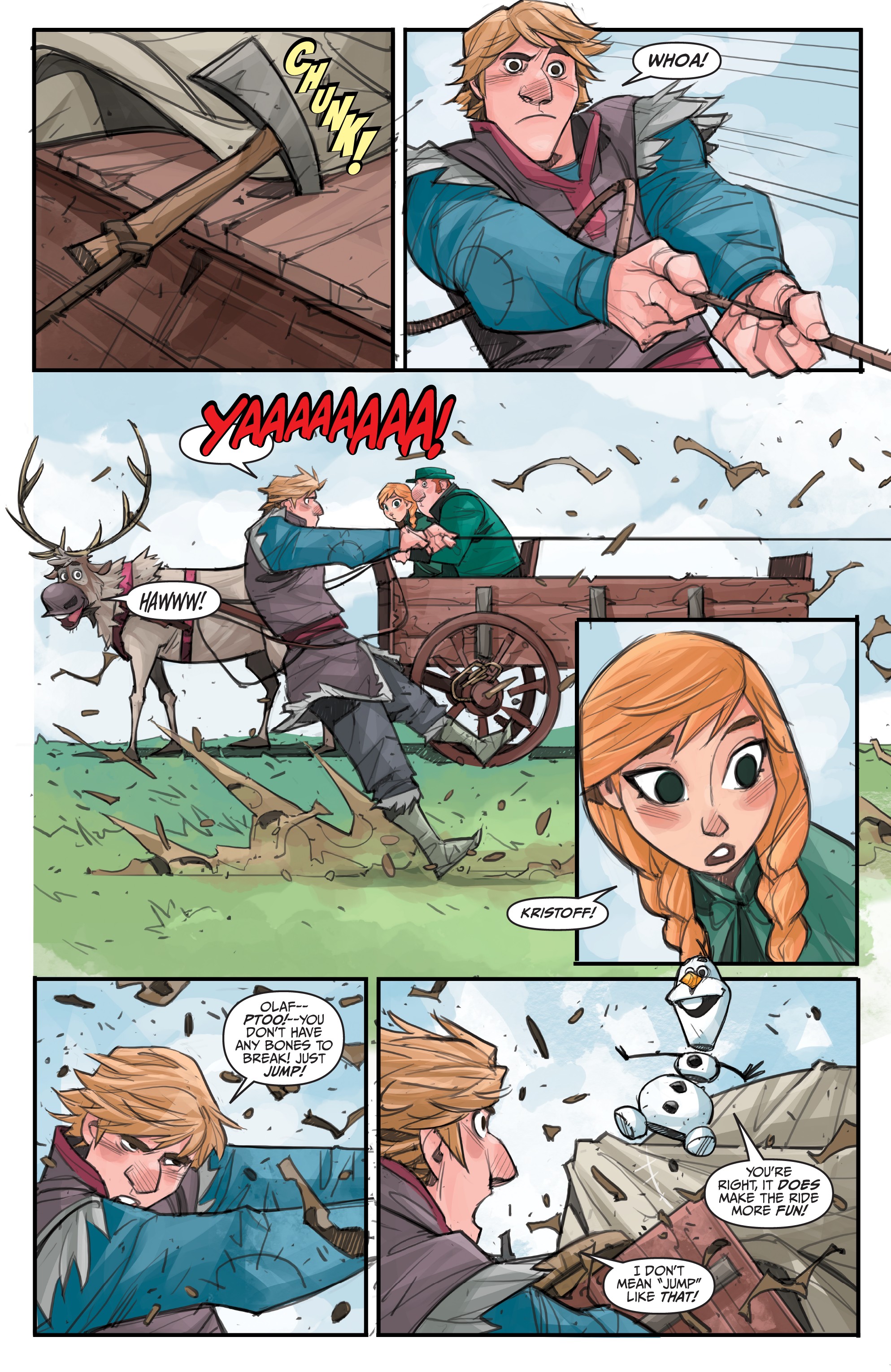 Read online Disney Frozen: Reunion Road comic -  Issue #3 - 10