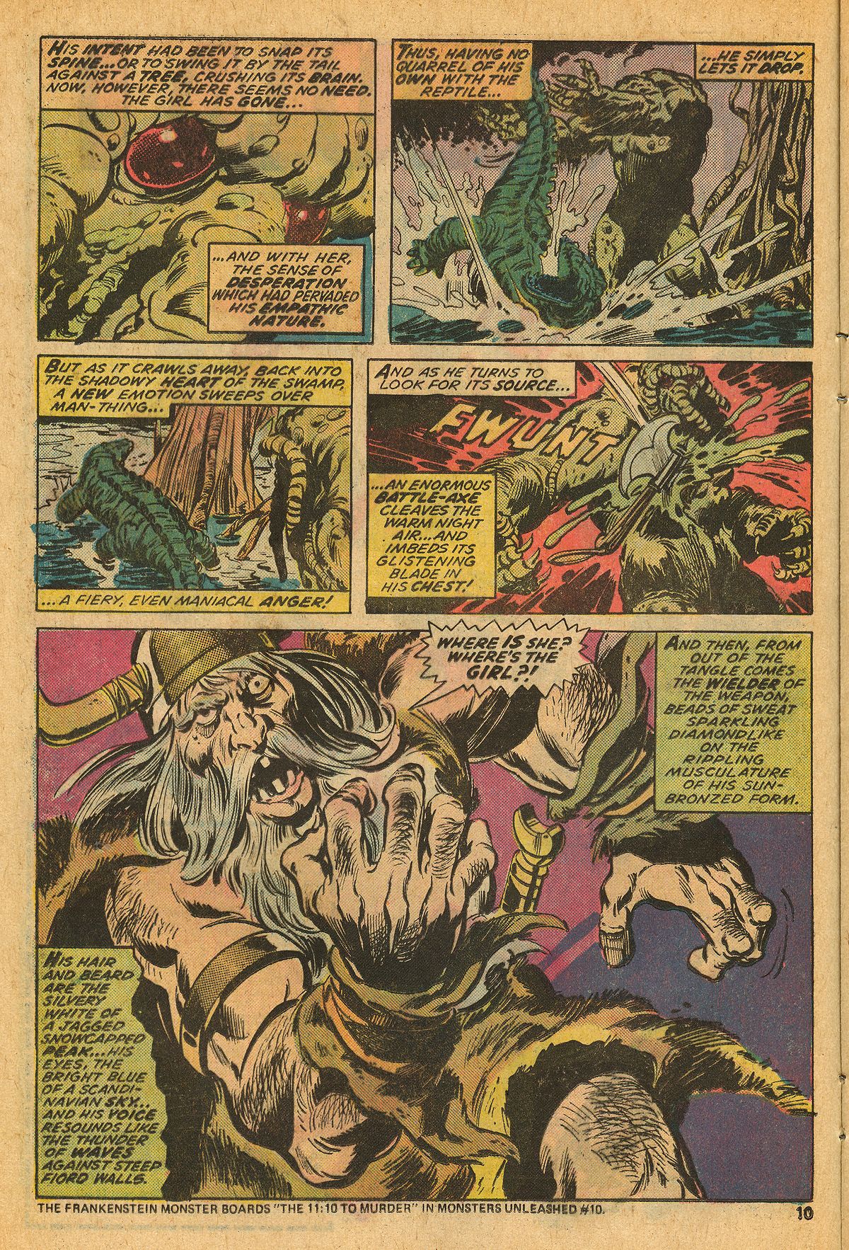 Read online Man-Thing (1974) comic -  Issue #16 - 12