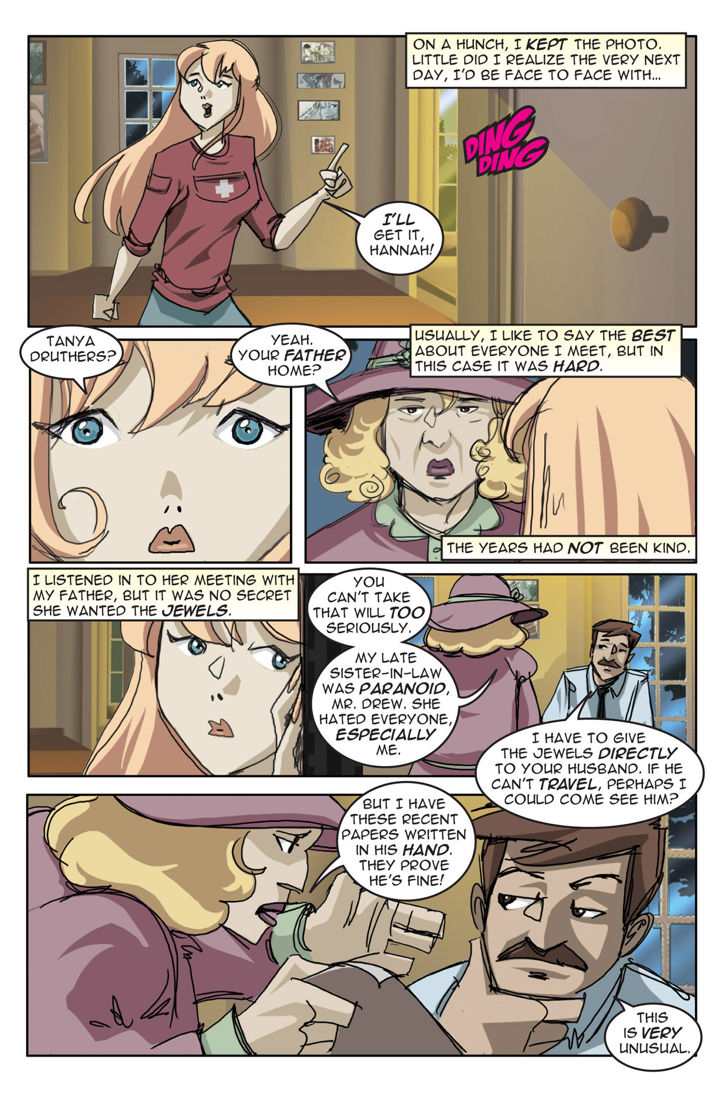 Read online Nancy Drew comic -  Issue #5 - 24