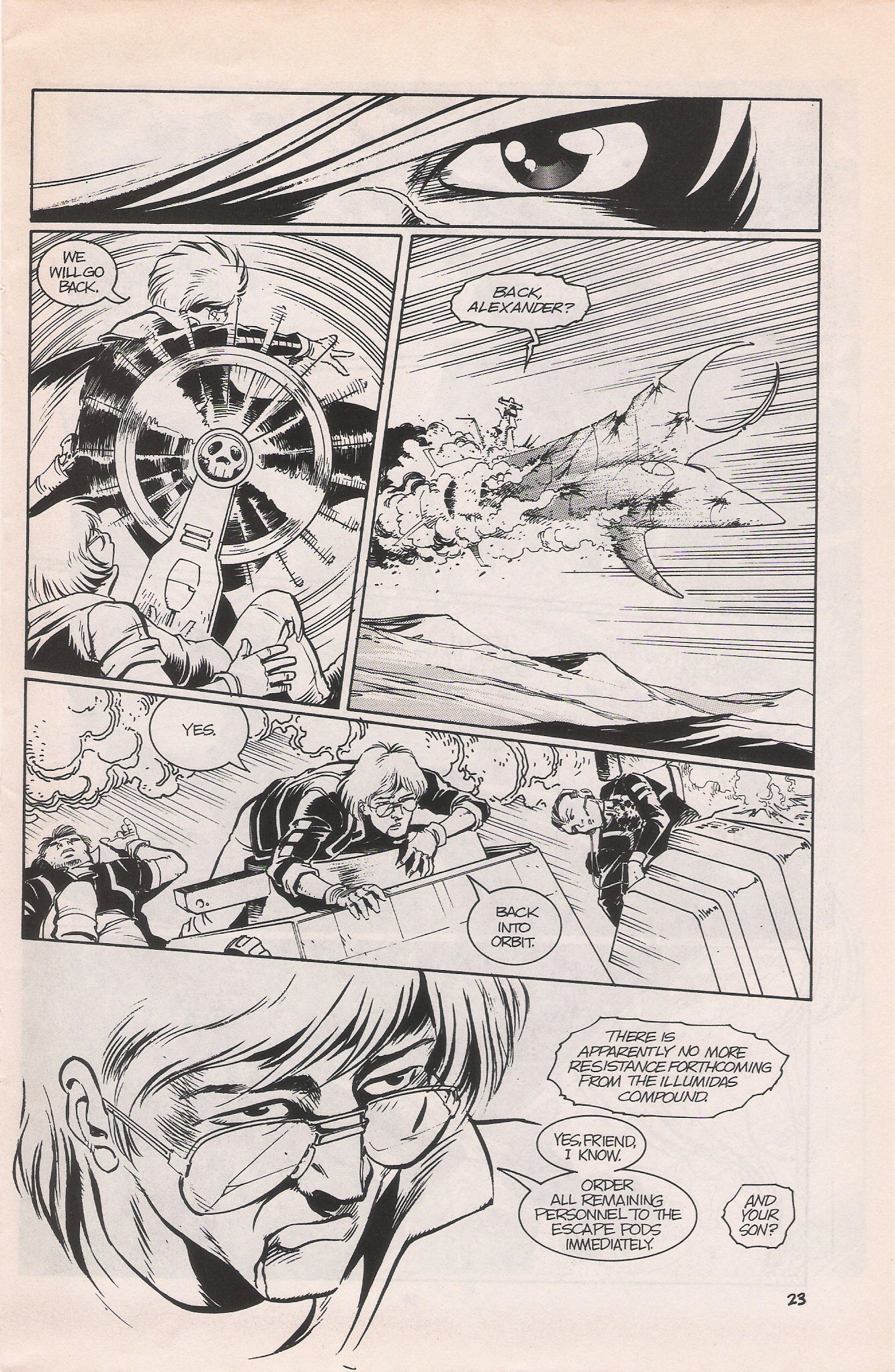 Read online Captain Harlock: Deathshadow Rising comic -  Issue #6 - 25