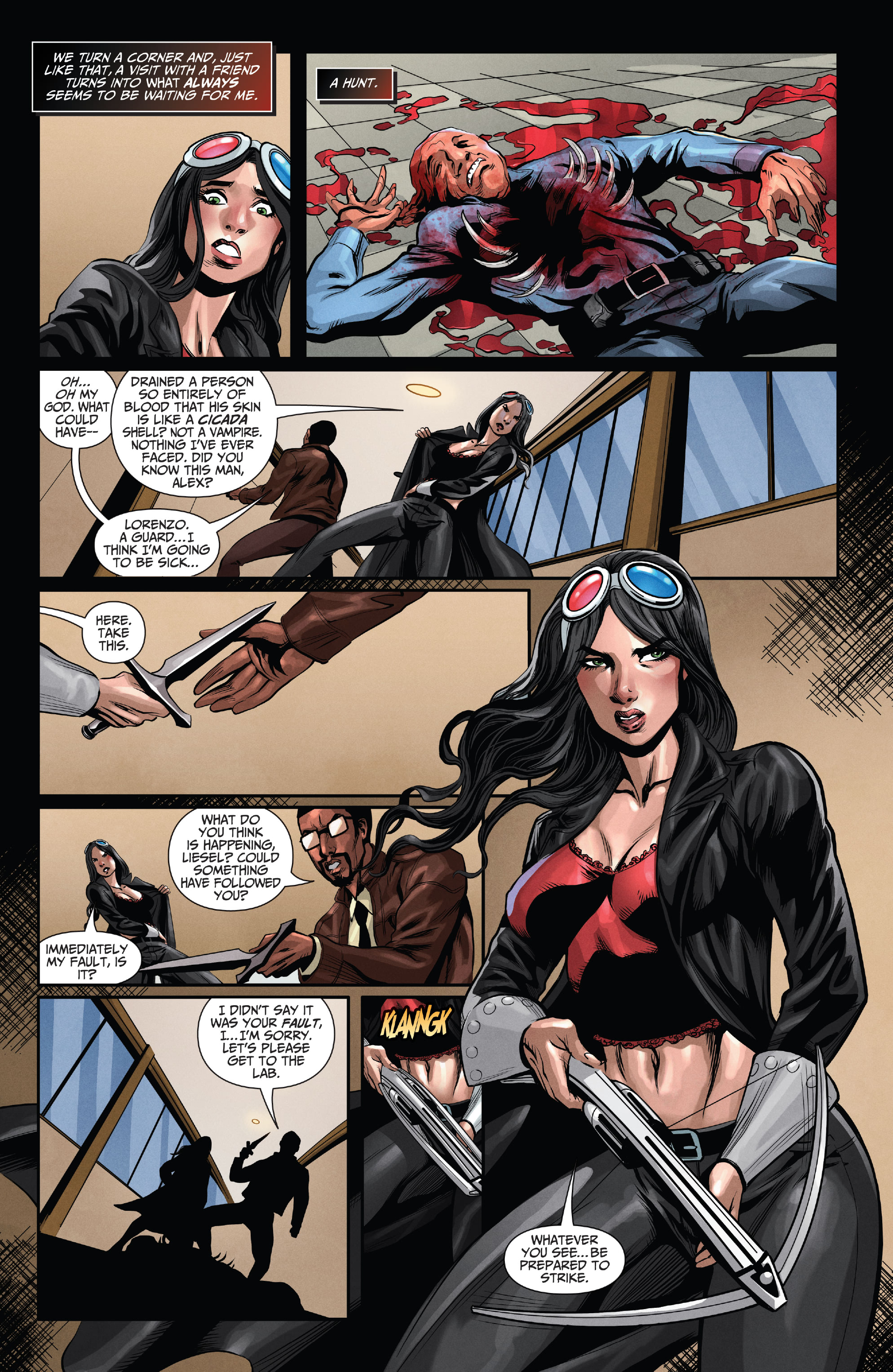Read online Van Helsing: Bloodborne comic -  Issue # Full - 16