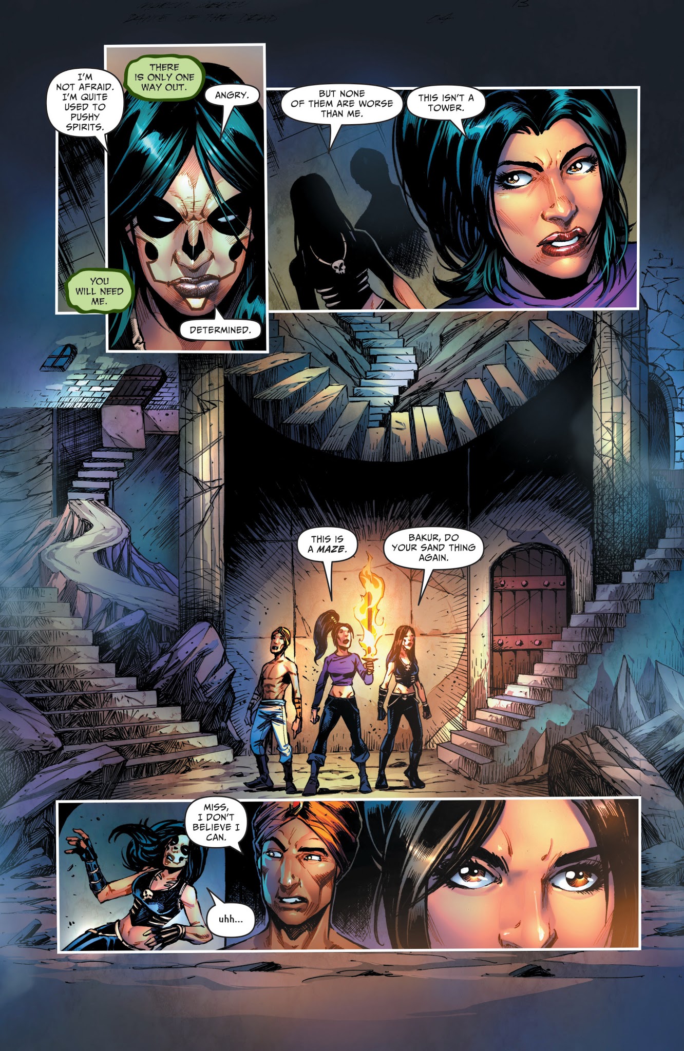 Read online Grimm Fairy Tales: Dance of the Dead comic -  Issue #4 - 15