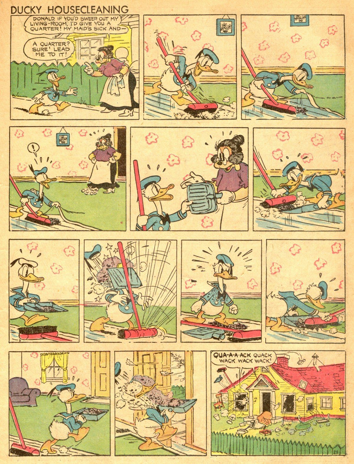 Read online Walt Disney's Comics and Stories comic -  Issue #1 - 26