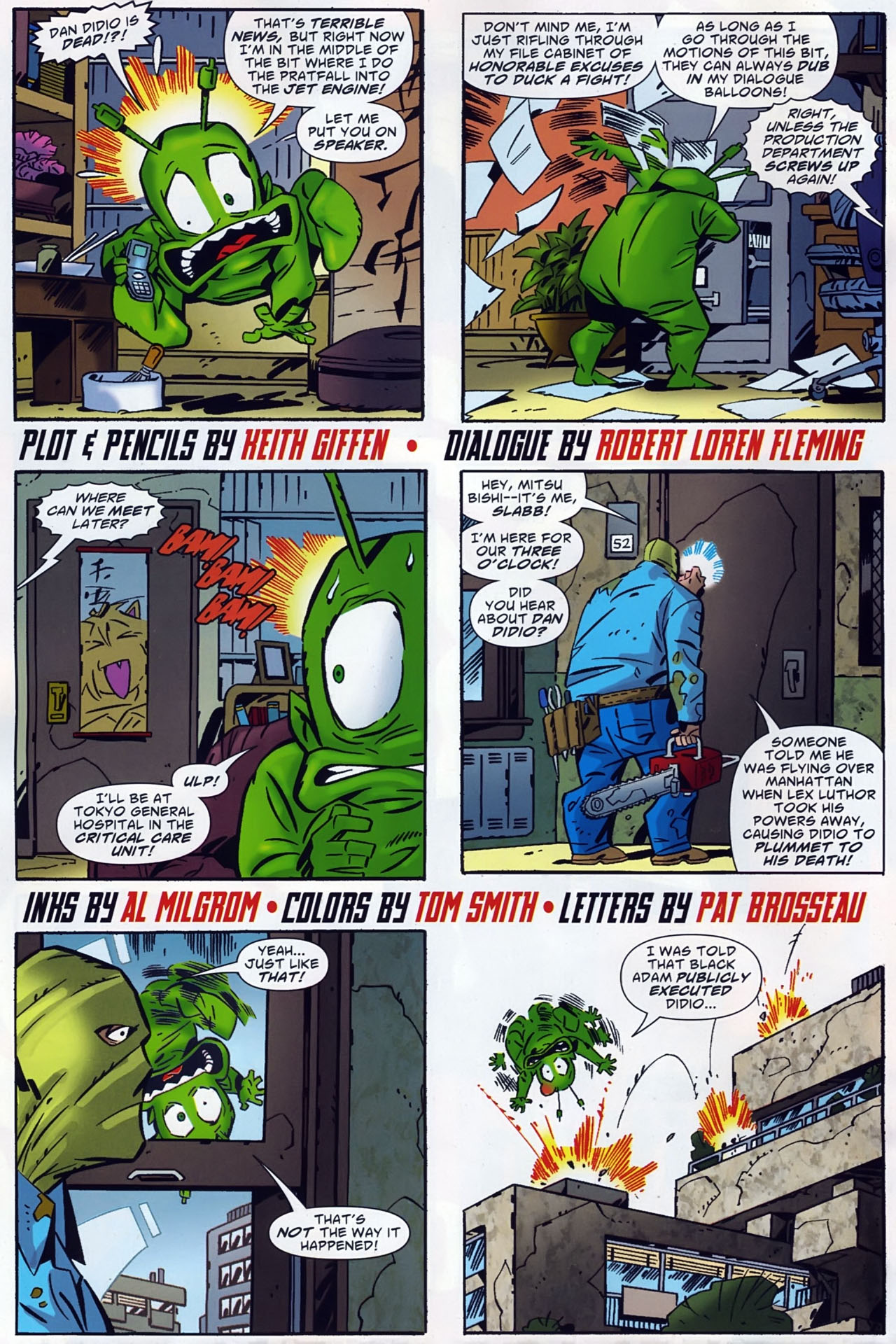 Read online Ambush Bug: Year None comic -  Issue #4 - 6