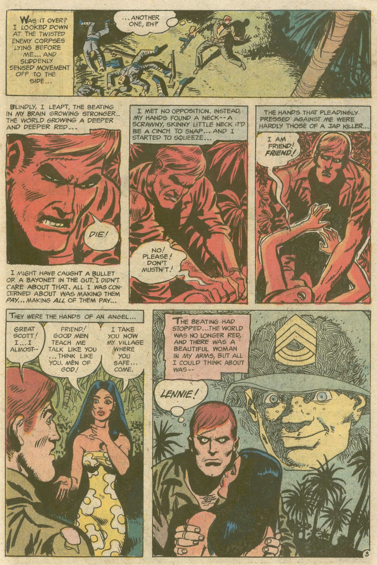 Read online Unknown Soldier (1977) comic -  Issue #206 - 27