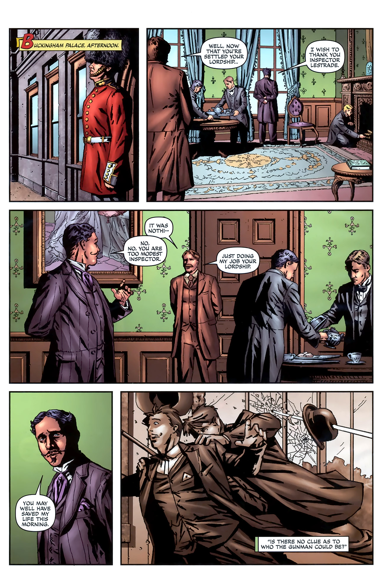 Read online Sherlock Holmes (2009) comic -  Issue #4 - 8