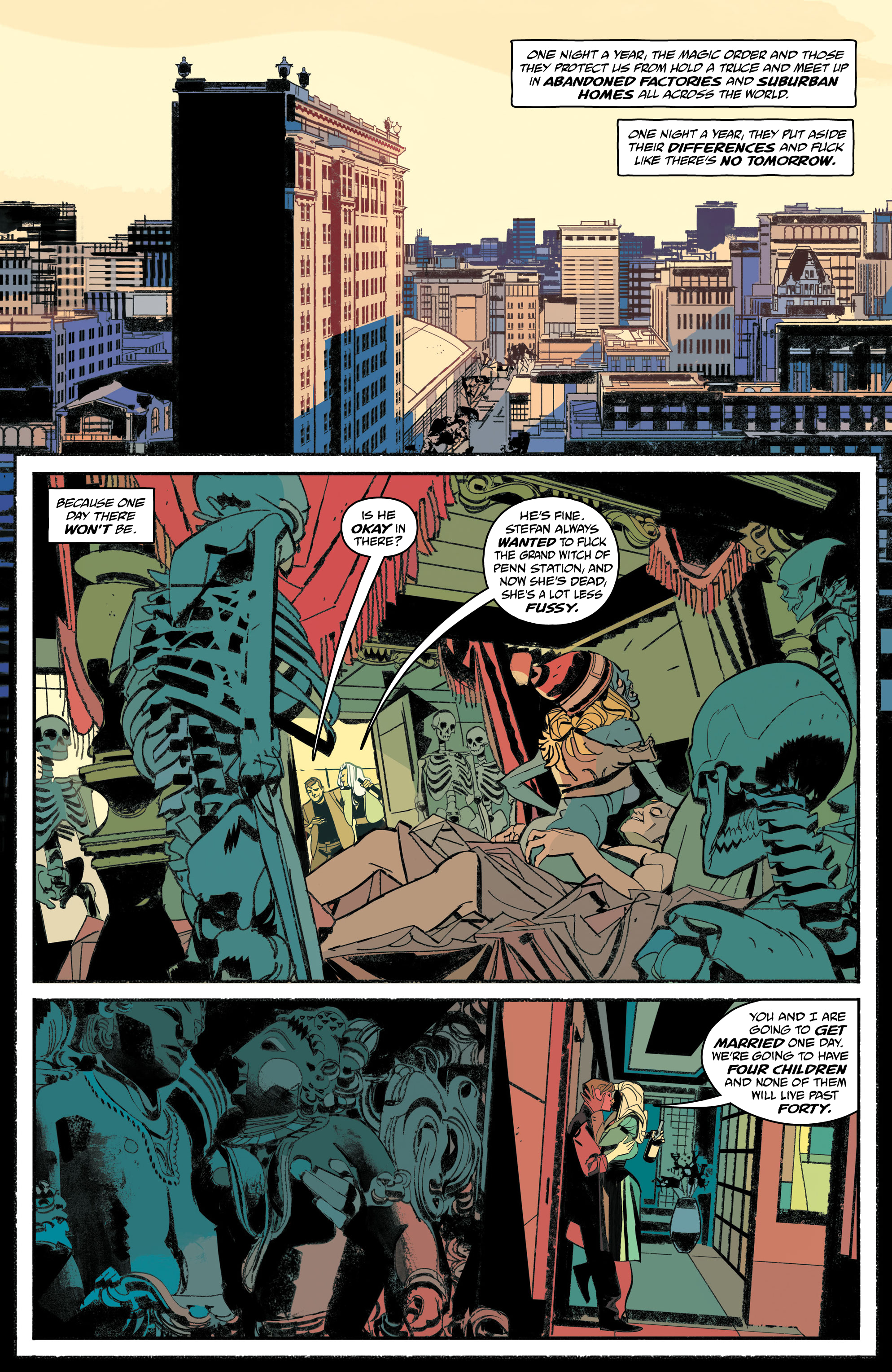 Read online The Magic Order 3 comic -  Issue #2 - 4