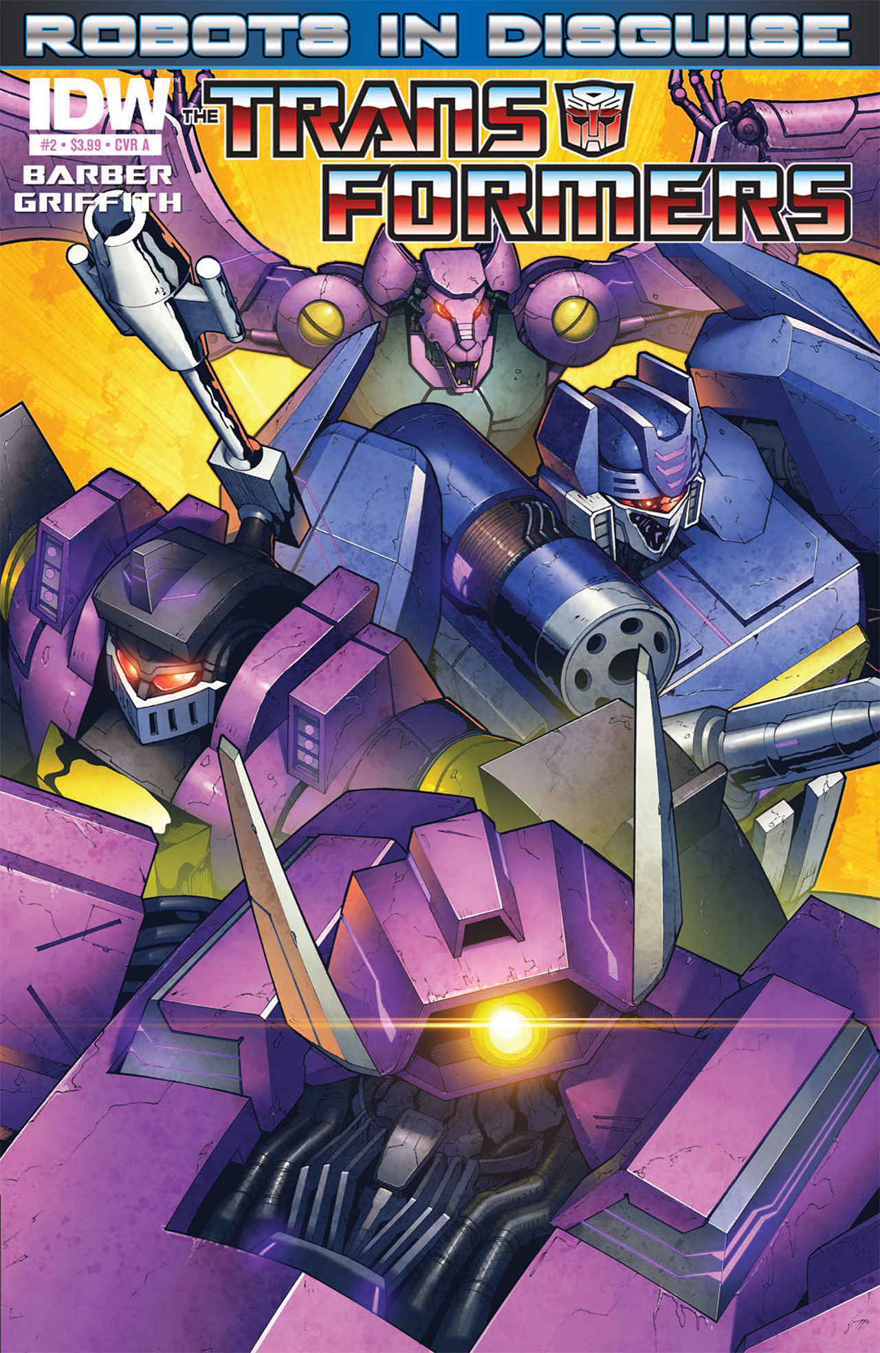 Read online Transformers: Robots In Disguise (2012) comic -  Issue #2 - 1