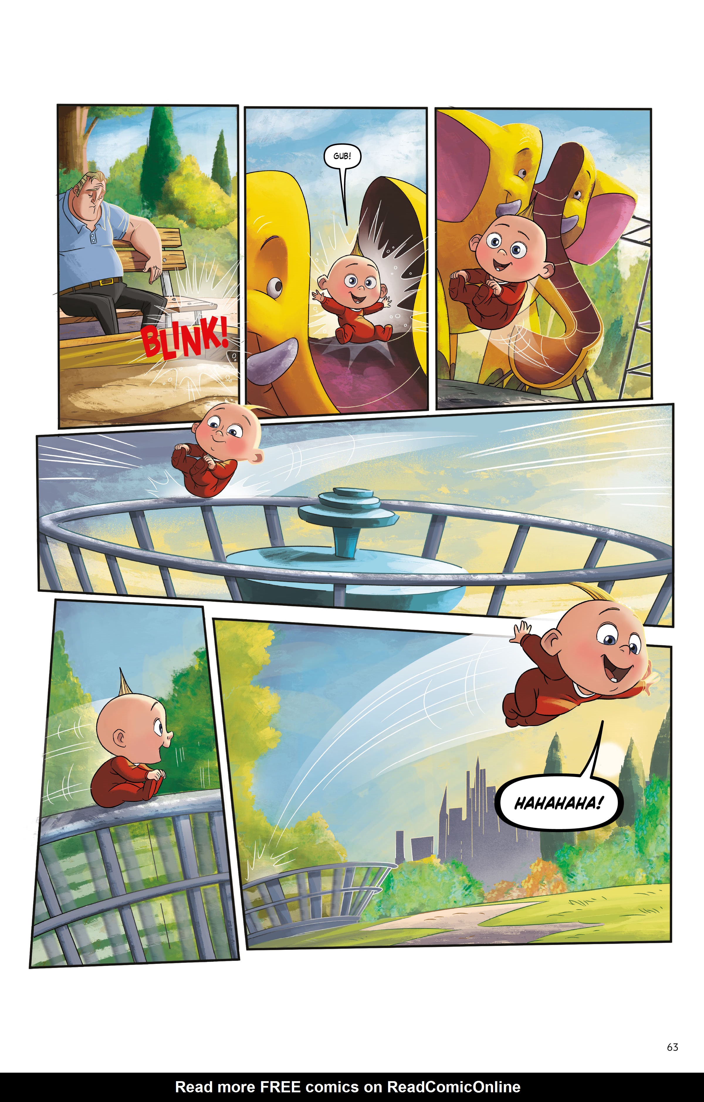 Read online Disney/PIXAR Incredibles 2 Library Edition comic -  Issue # TPB (Part 1) - 62