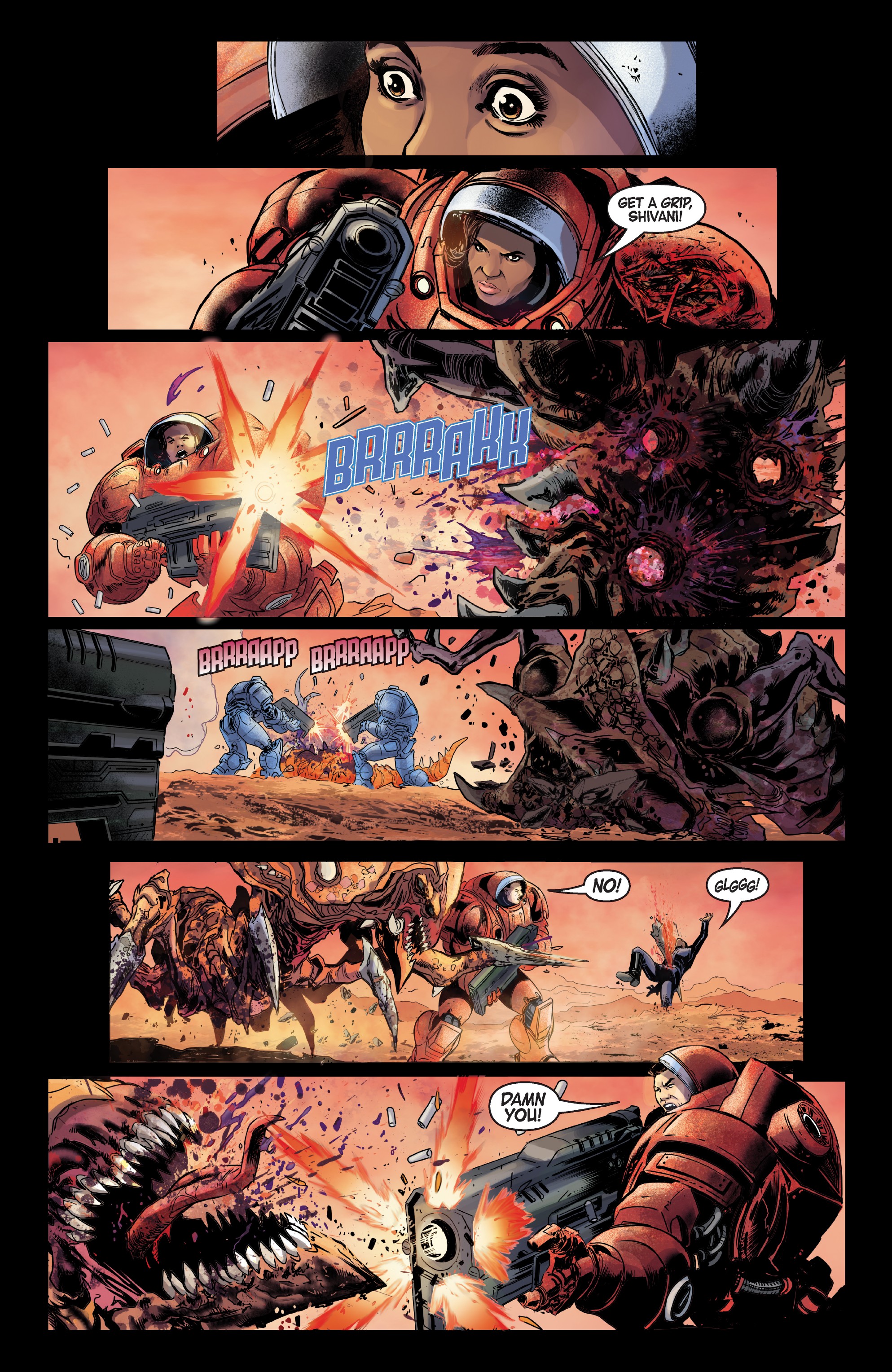 Read online StarCraft: Soldiers comic -  Issue #2 - 5