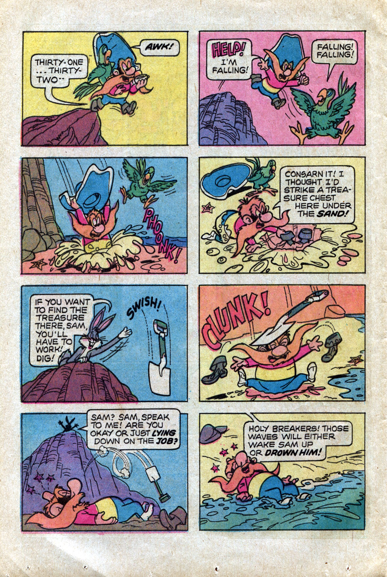 Read online Yosemite Sam and Bugs Bunny comic -  Issue #22 - 24