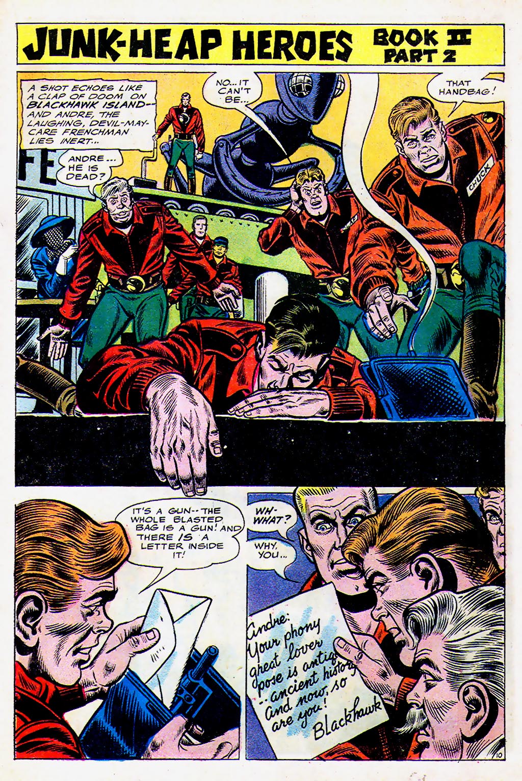 Read online Blackhawk (1957) comic -  Issue #229 - 12