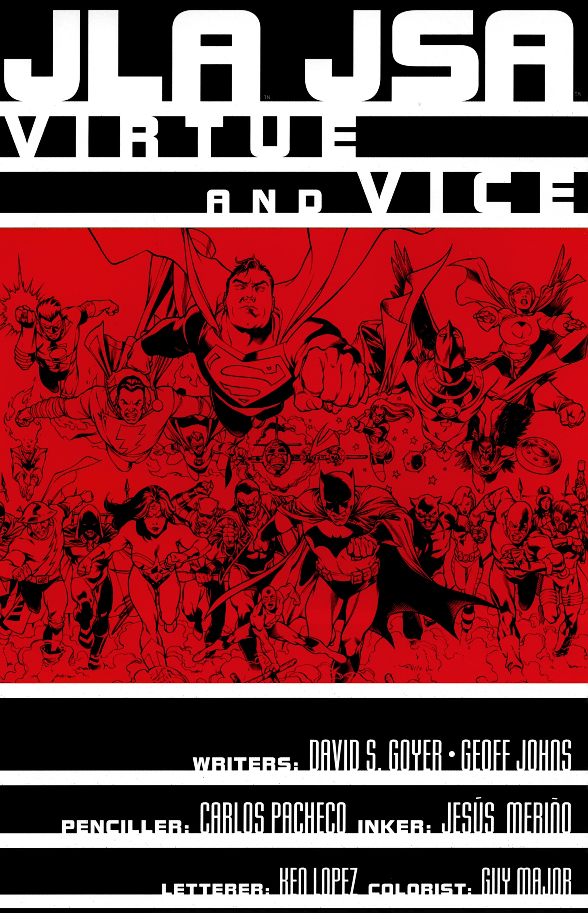 Read online JLA/JSA: Virtue and Vice comic -  Issue # TPB - 2