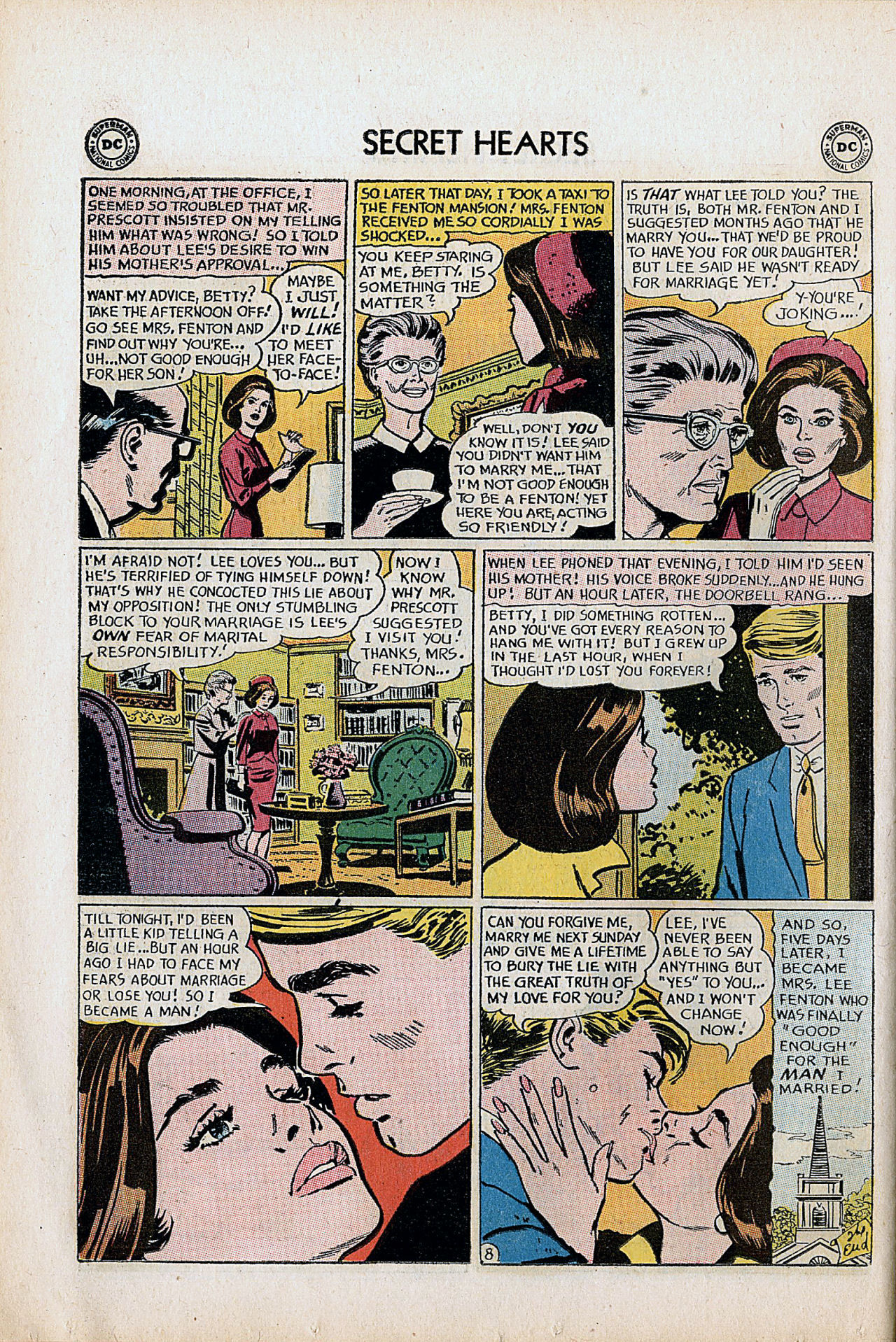 Read online Secret Hearts comic -  Issue #90 - 10