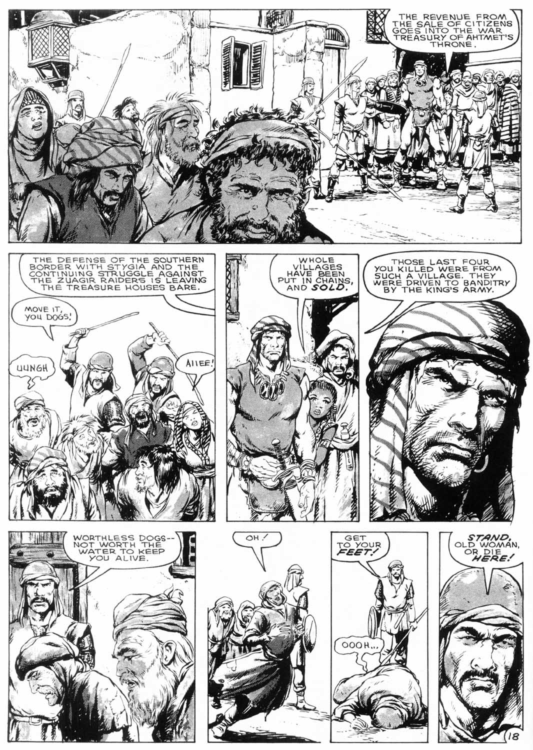 Read online The Savage Sword Of Conan comic -  Issue #153 - 21