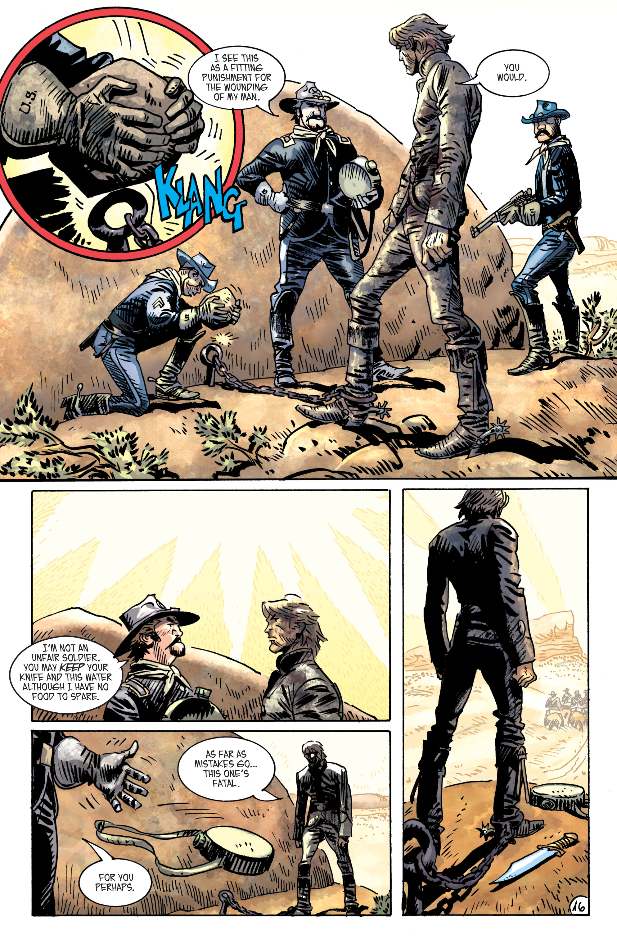 Read online Jonah Hex (2006) comic -  Issue #23 - 16