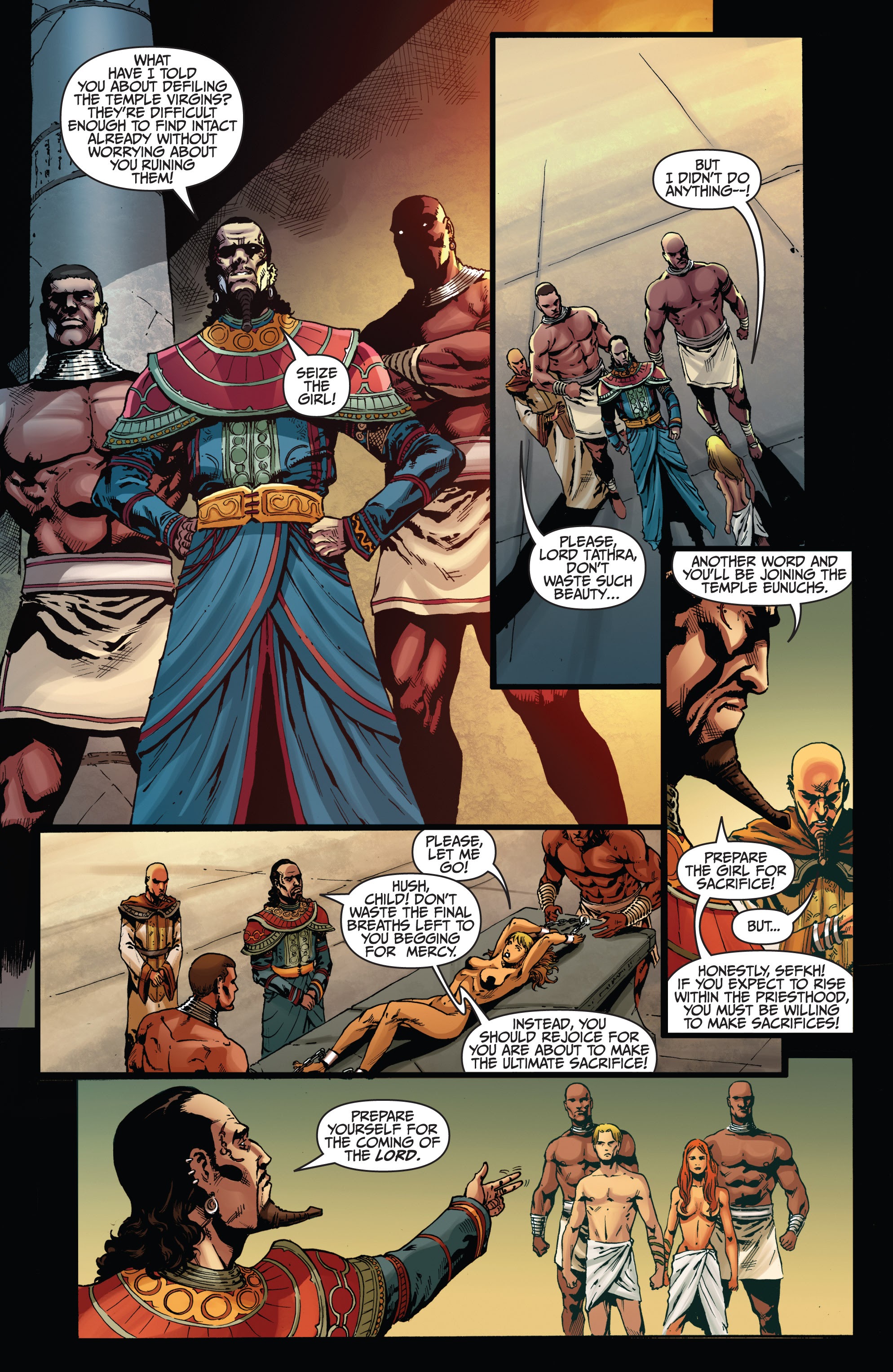 Read online Red Sonja: Vulture's Circle comic -  Issue #1 - 5