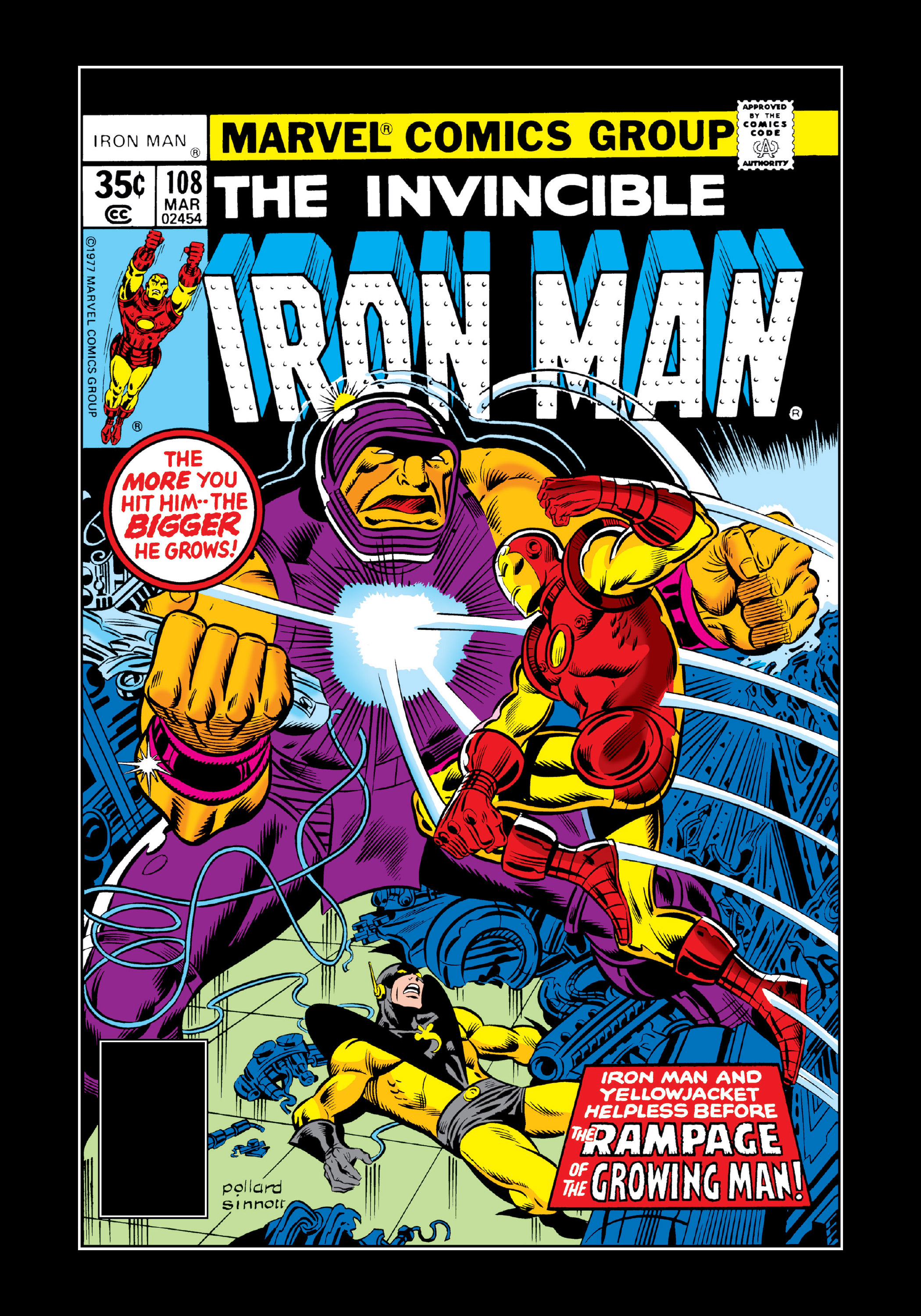 Read online Marvel Masterworks: The Invincible Iron Man comic -  Issue # TPB 12 (Part 3) - 39