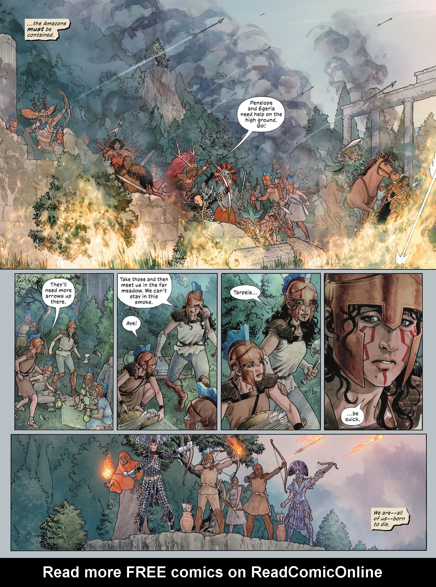 Read online Wonder Woman Historia: The Amazons comic -  Issue #3 - 38
