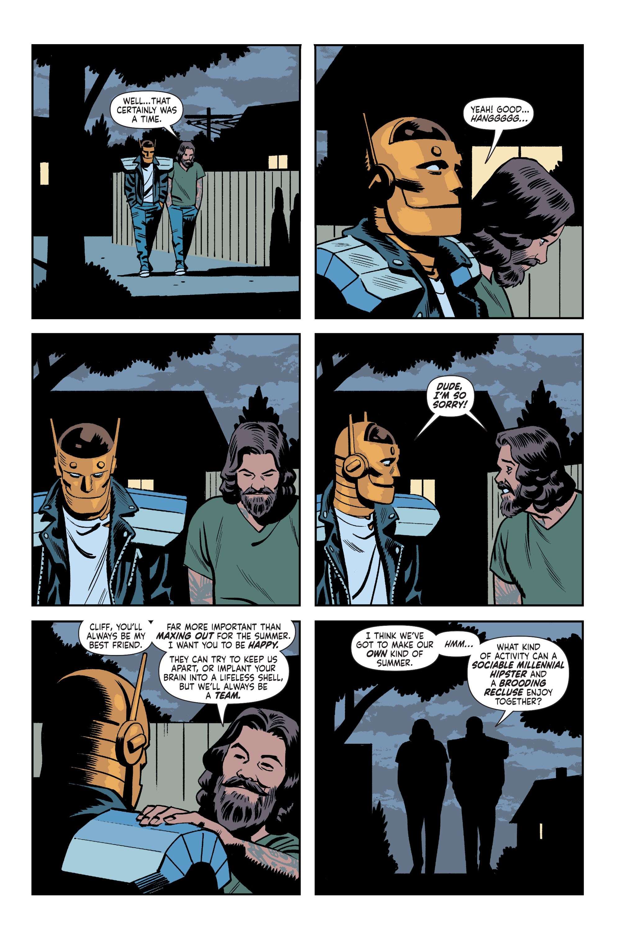 Read online DC Cybernetic Summer comic -  Issue # TPB - 71