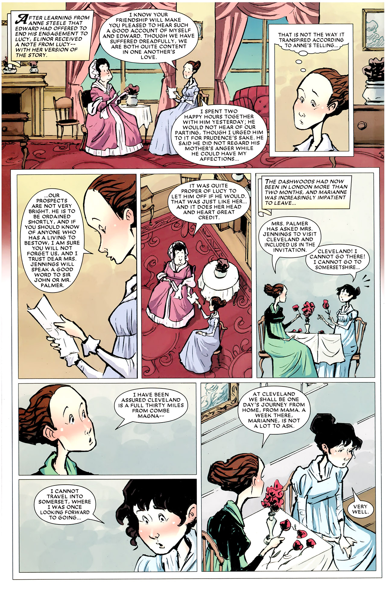 Read online Sense & Sensibility comic -  Issue #5 - 3