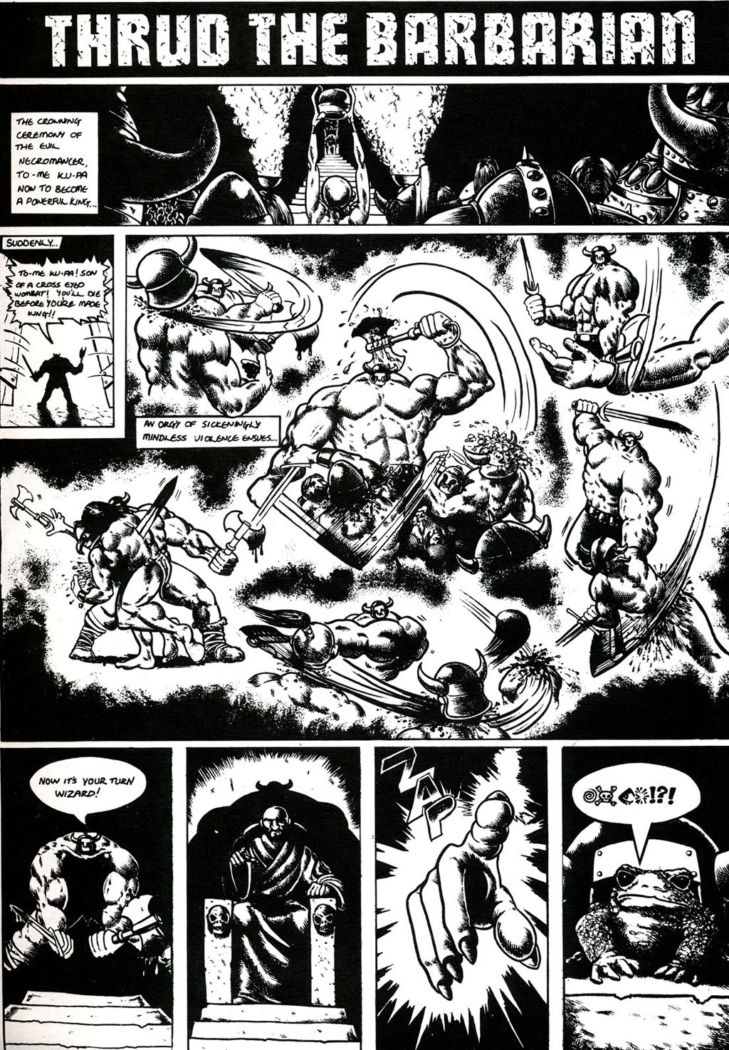 Read online Thrud the Barbarian comic -  Issue # Full - 9