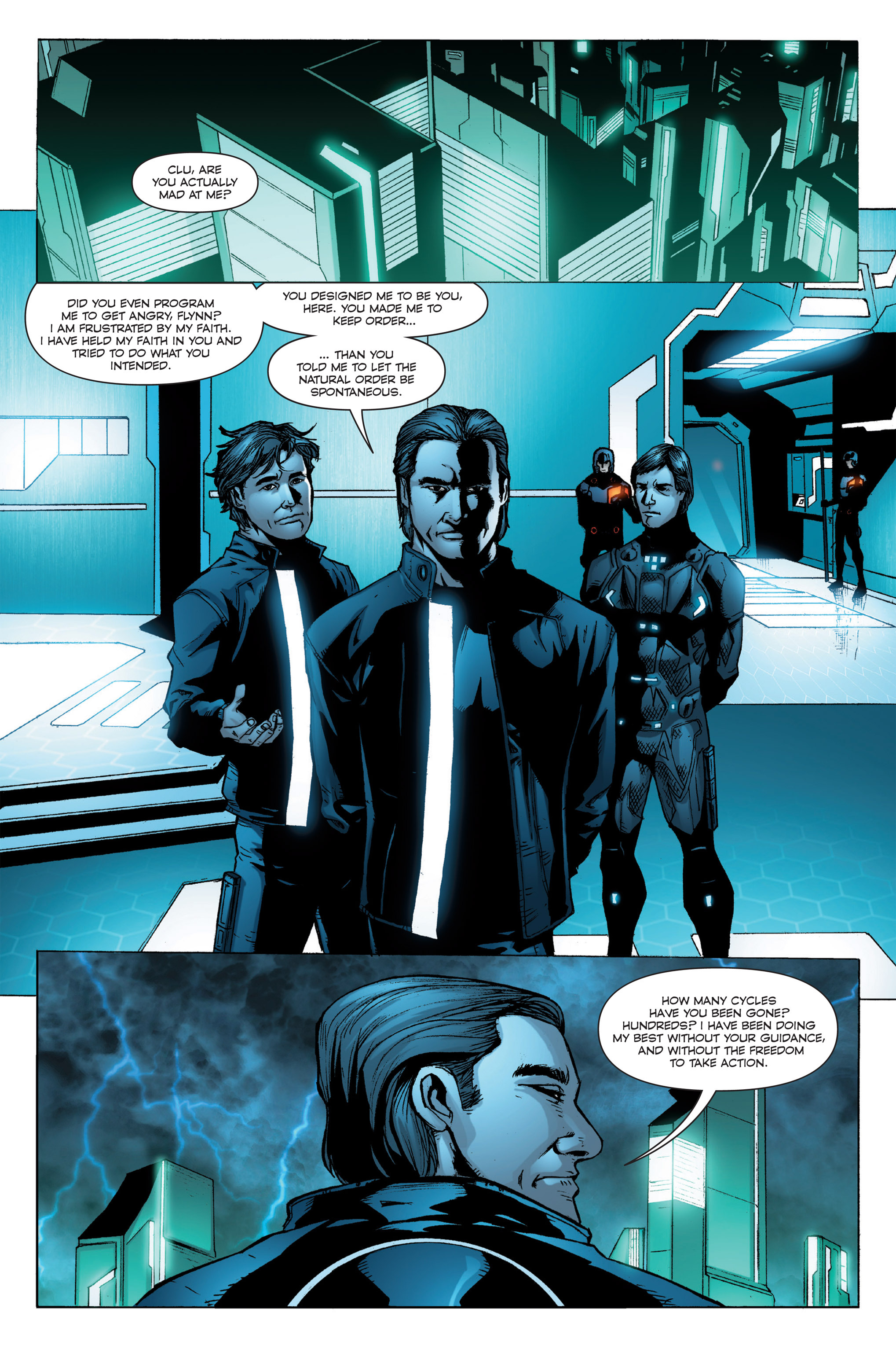 Read online TRON: Betrayal comic -  Issue # TPB - 54
