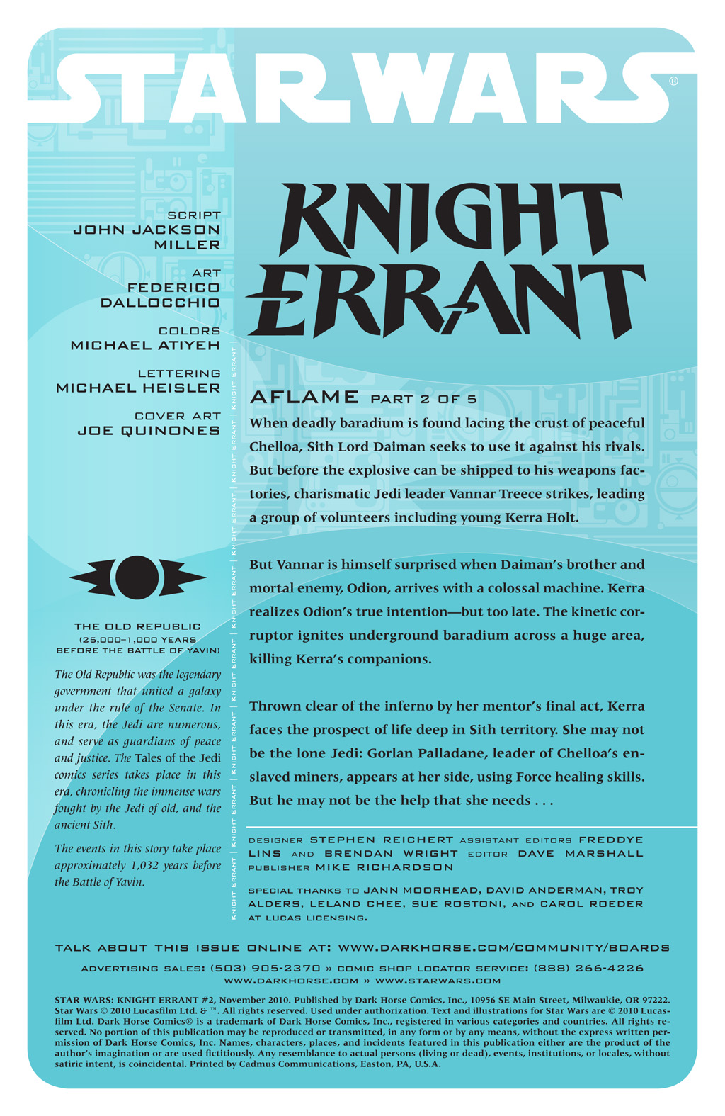 Read online Star Wars: Knight Errant comic -  Issue #2 - 3