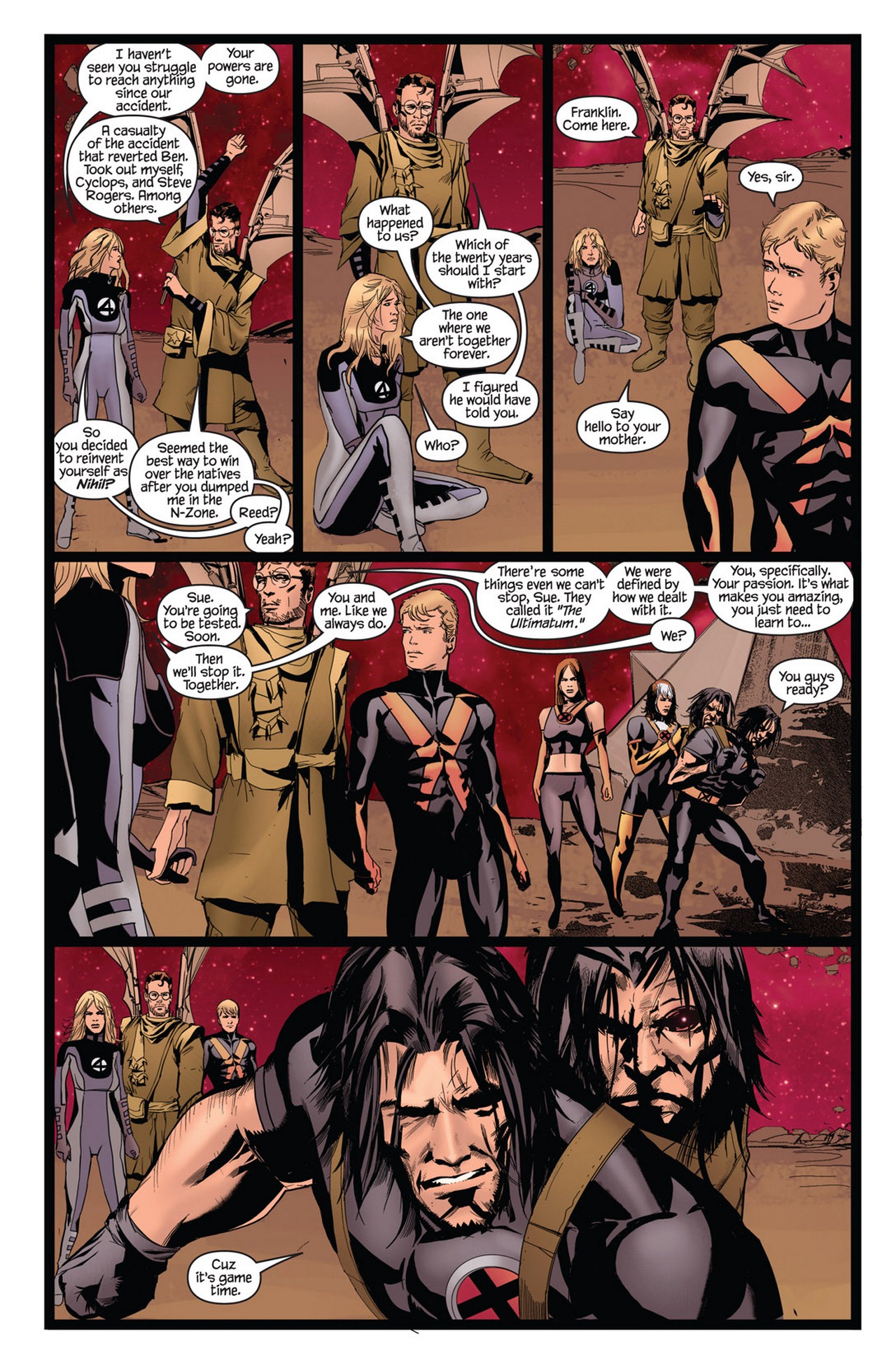 Read online Ultimate Fantastic Four/Ultimate X-Men Annual comic -  Issue # Full - 19