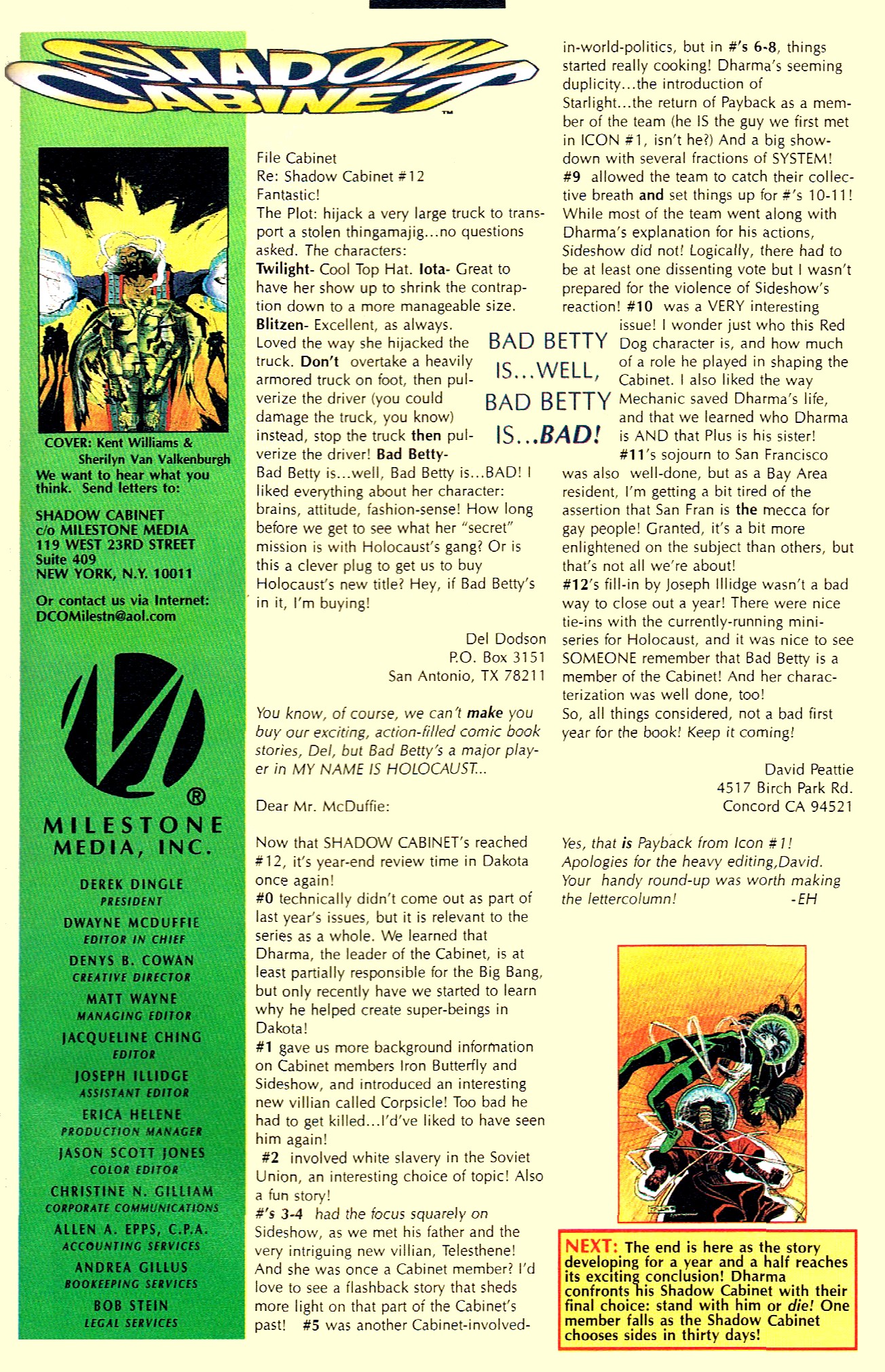 Read online Shadow Cabinet comic -  Issue #16 - 33