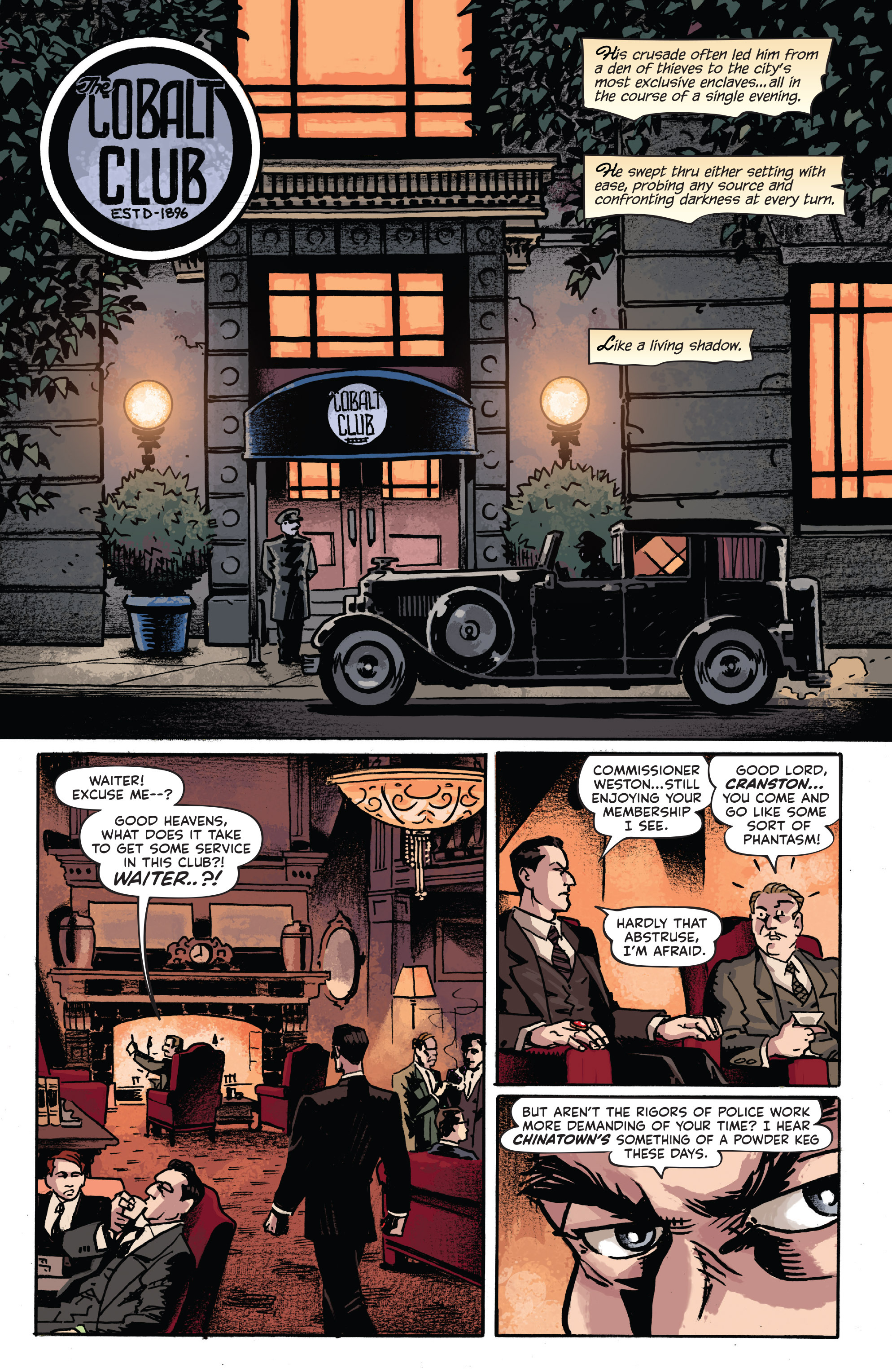 Read online The Shadow: The Death of Margot Lane comic -  Issue #3 - 8