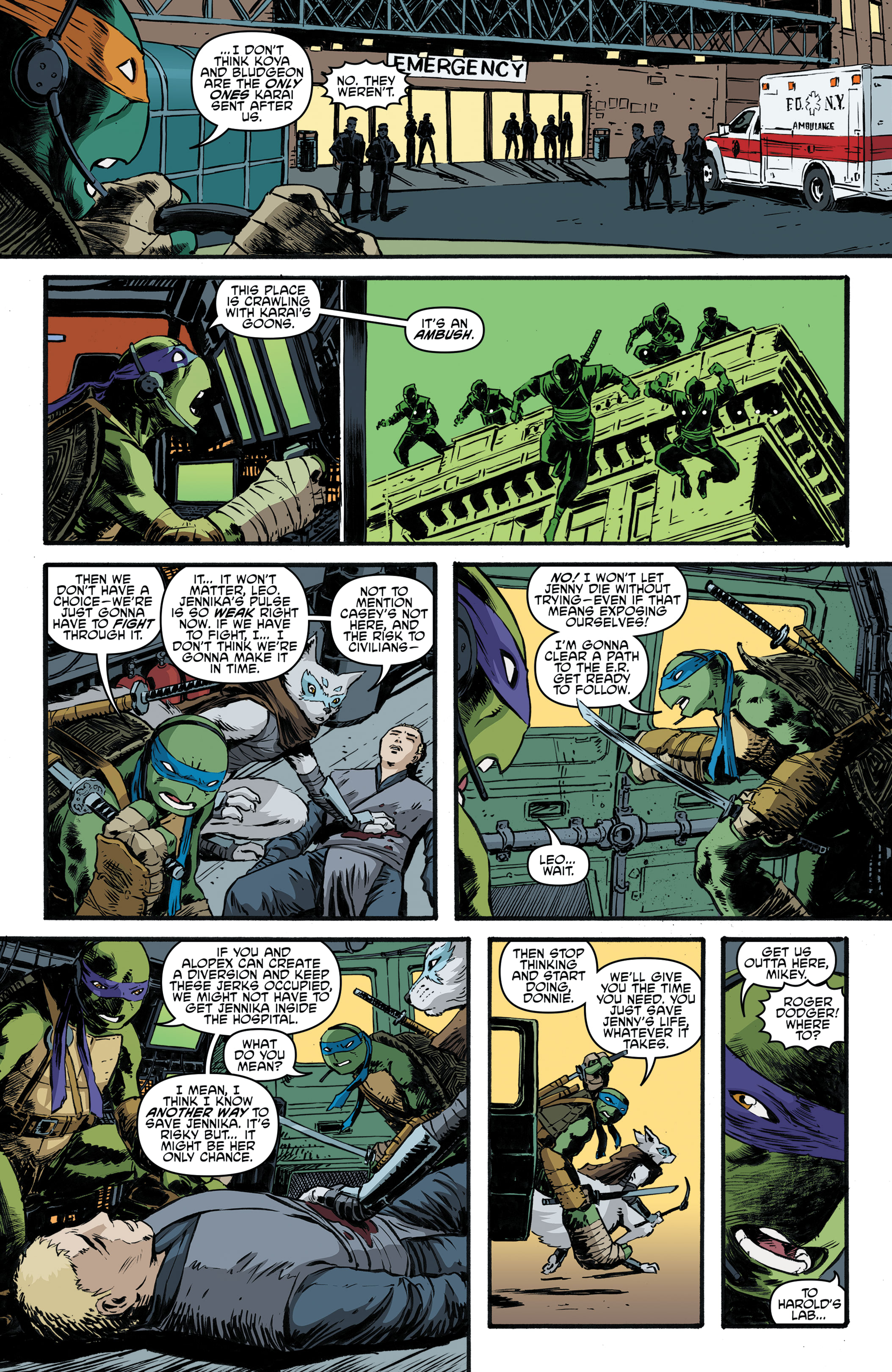 Read online Teenage Mutant Ninja Turtles: The IDW Collection comic -  Issue # TPB 13 (Part 2) - 31