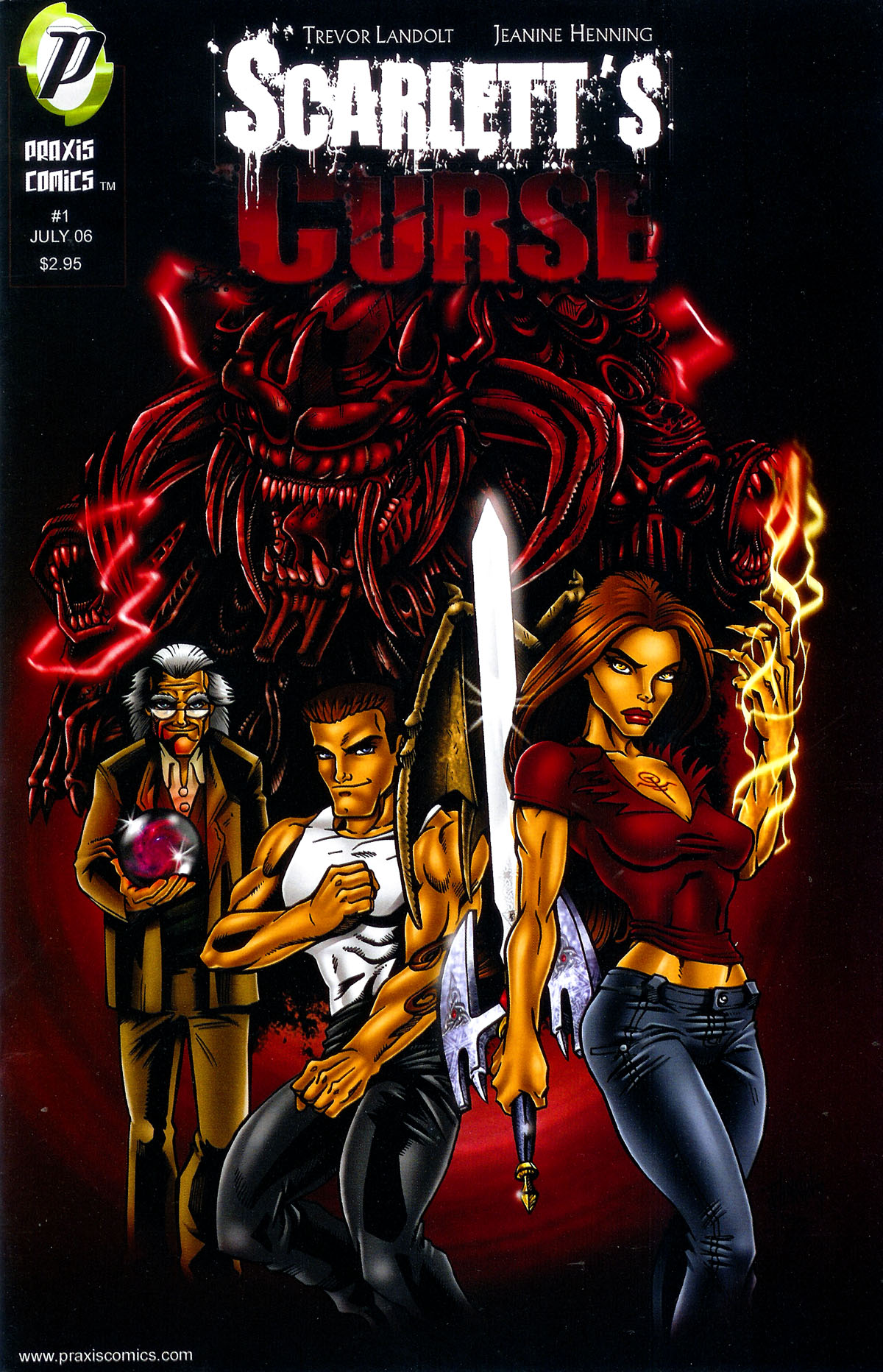 Read online Scarlett's Curse comic -  Issue #1 - 1