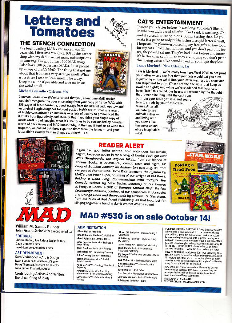 Read online MAD comic -  Issue #529 - 6